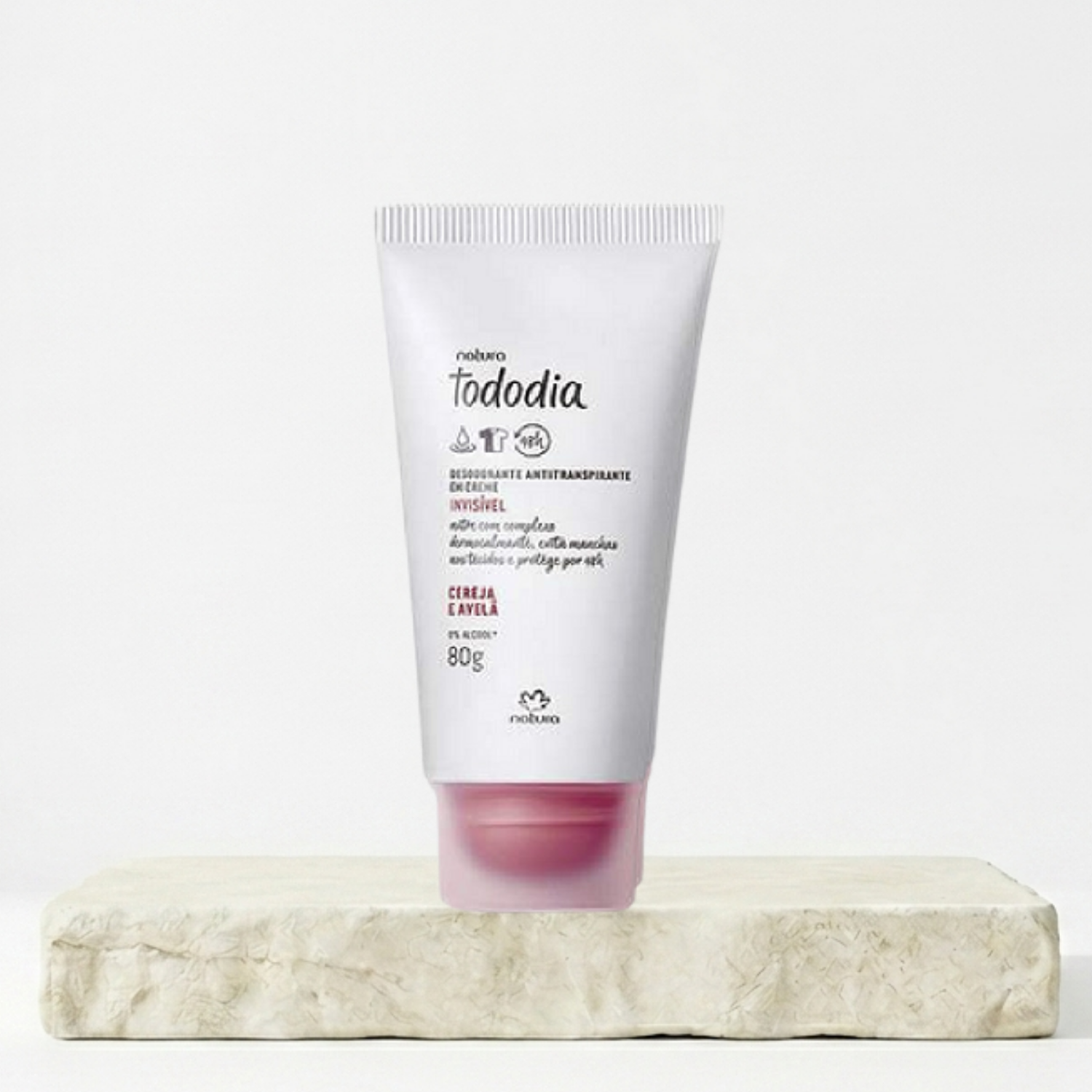 DESODORANTE TODODIA EN CREMA CEREZA Y AVELLANA 80GR - 1