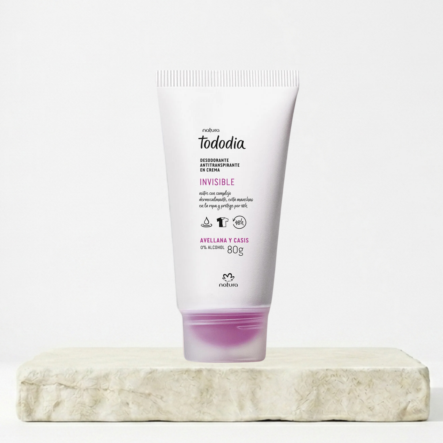 DESODORANTE TODODIA EN CREMA AVELLANA Y CASIS 80 GR - 1