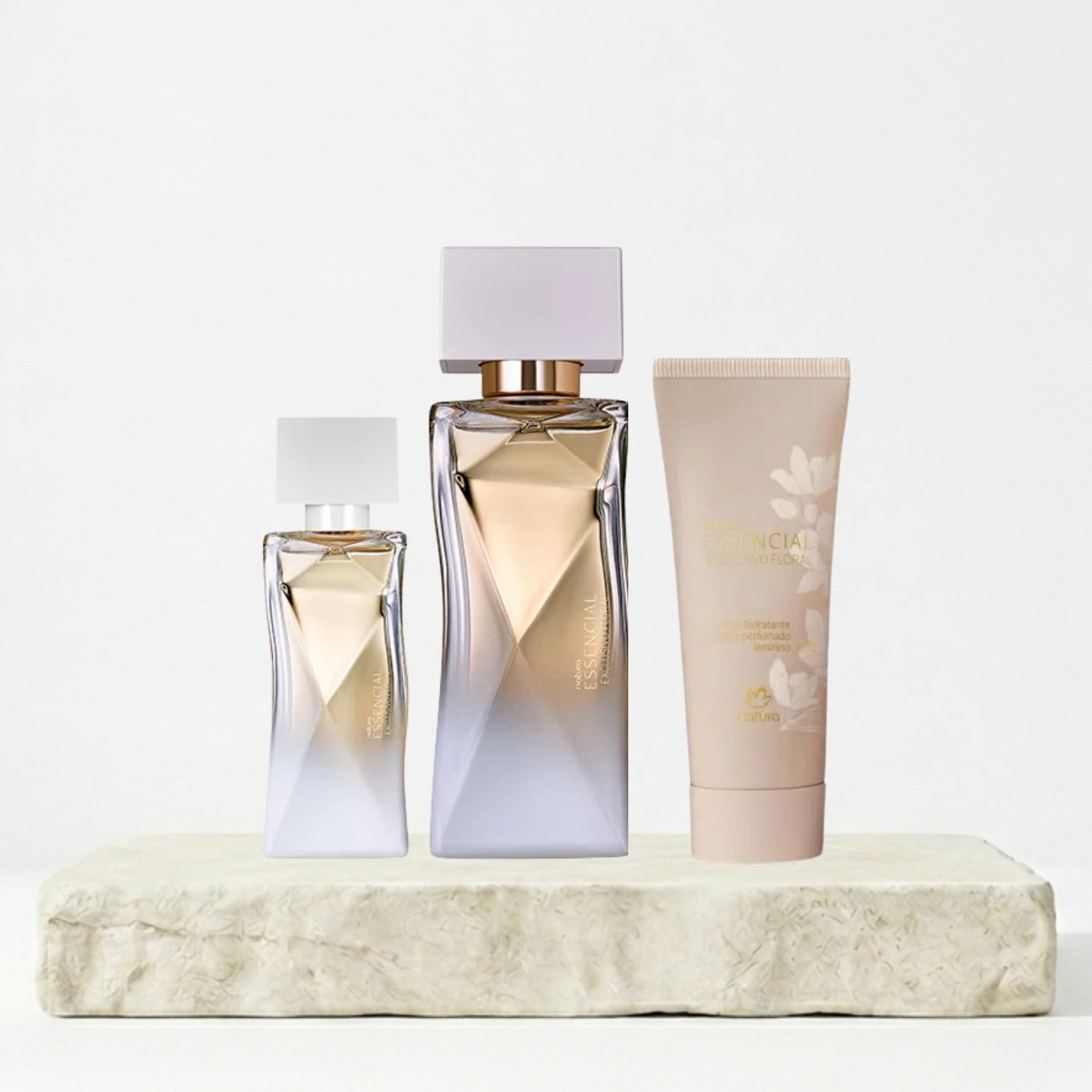 SET ESSENCIAL EXCLUSIVO FLORAL PERFUME FEMENINO - 1