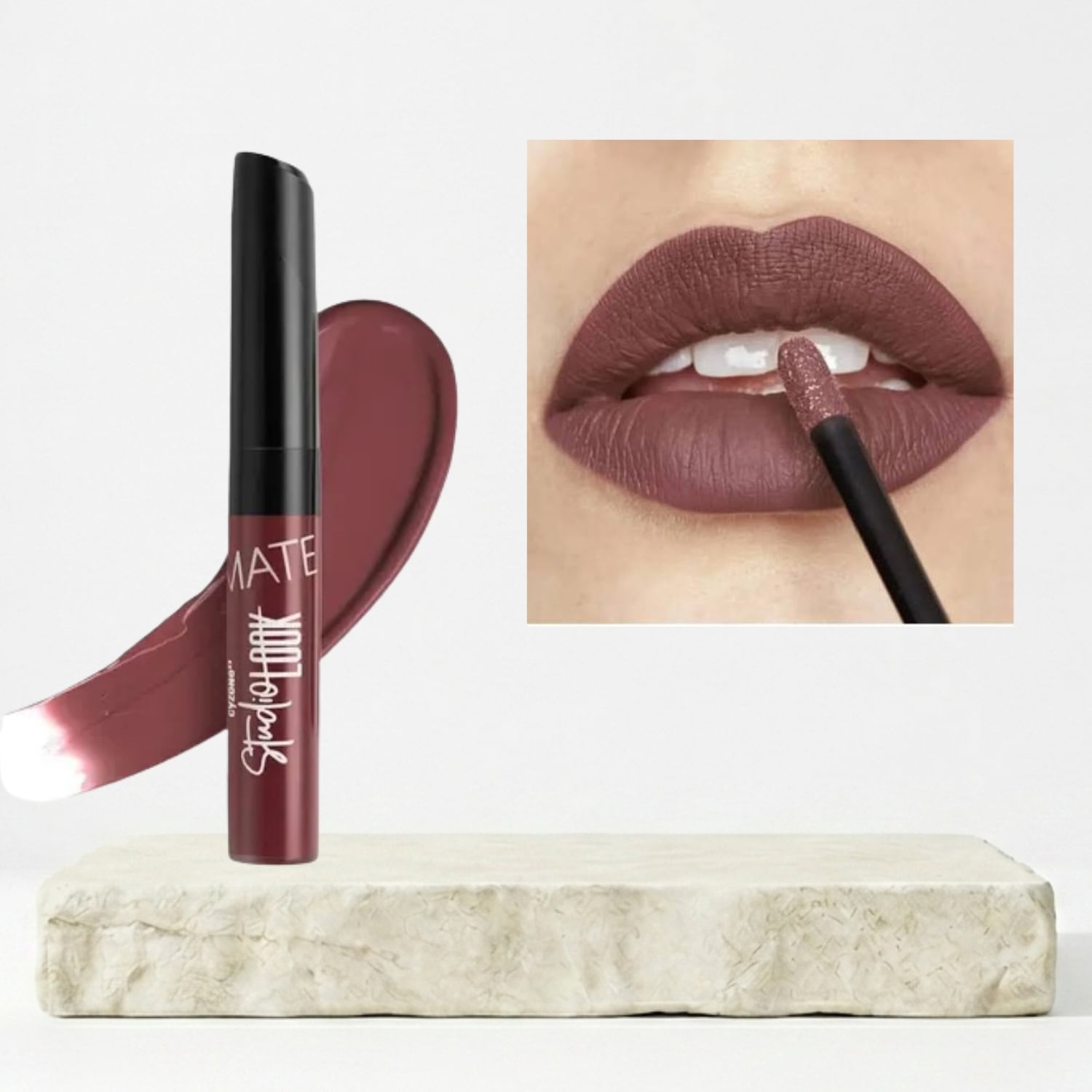 LABIAL LIQUIDO MATE STUDIO LOOK LATTE - 1