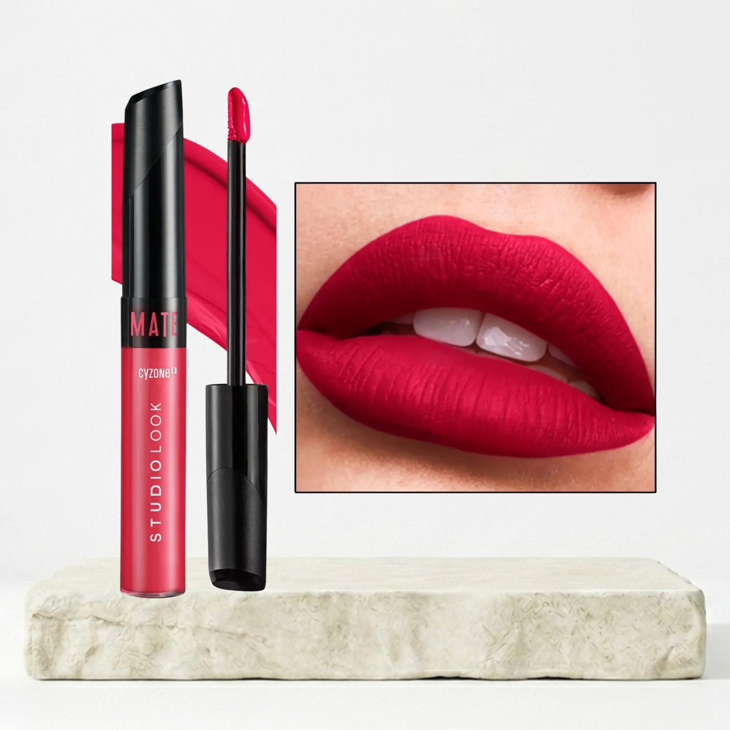 LABIAL LIQUIDO MATE STUDIO LOOK RED JOY - 1
