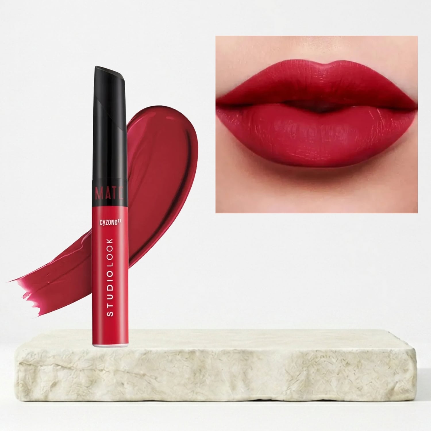 LABIAL LIQUIDO MATE STUDIO LOOK RED STAR - 1