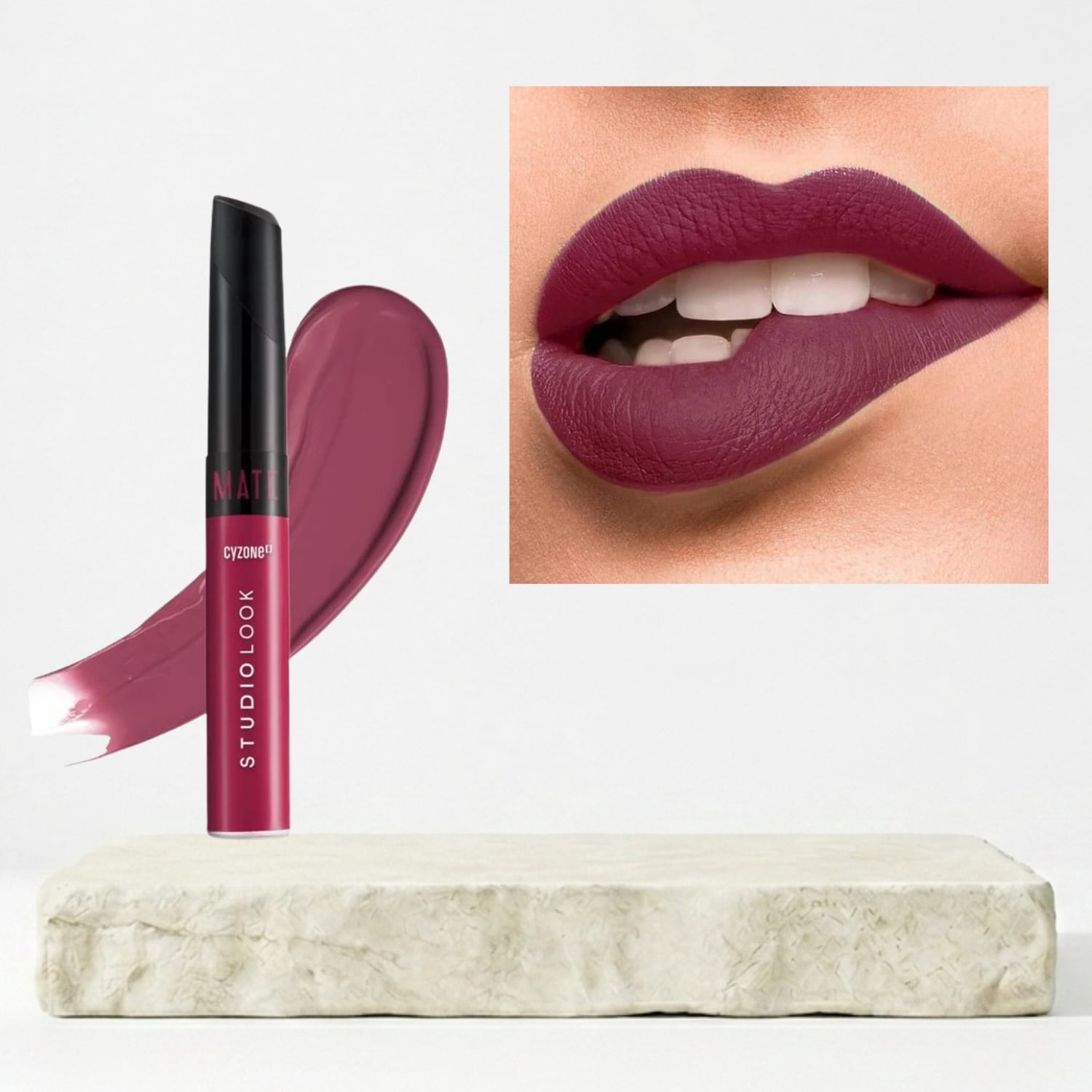 LABIAL LIQUIDO MATE STUDIO LOOK SOFT BERRY - 1