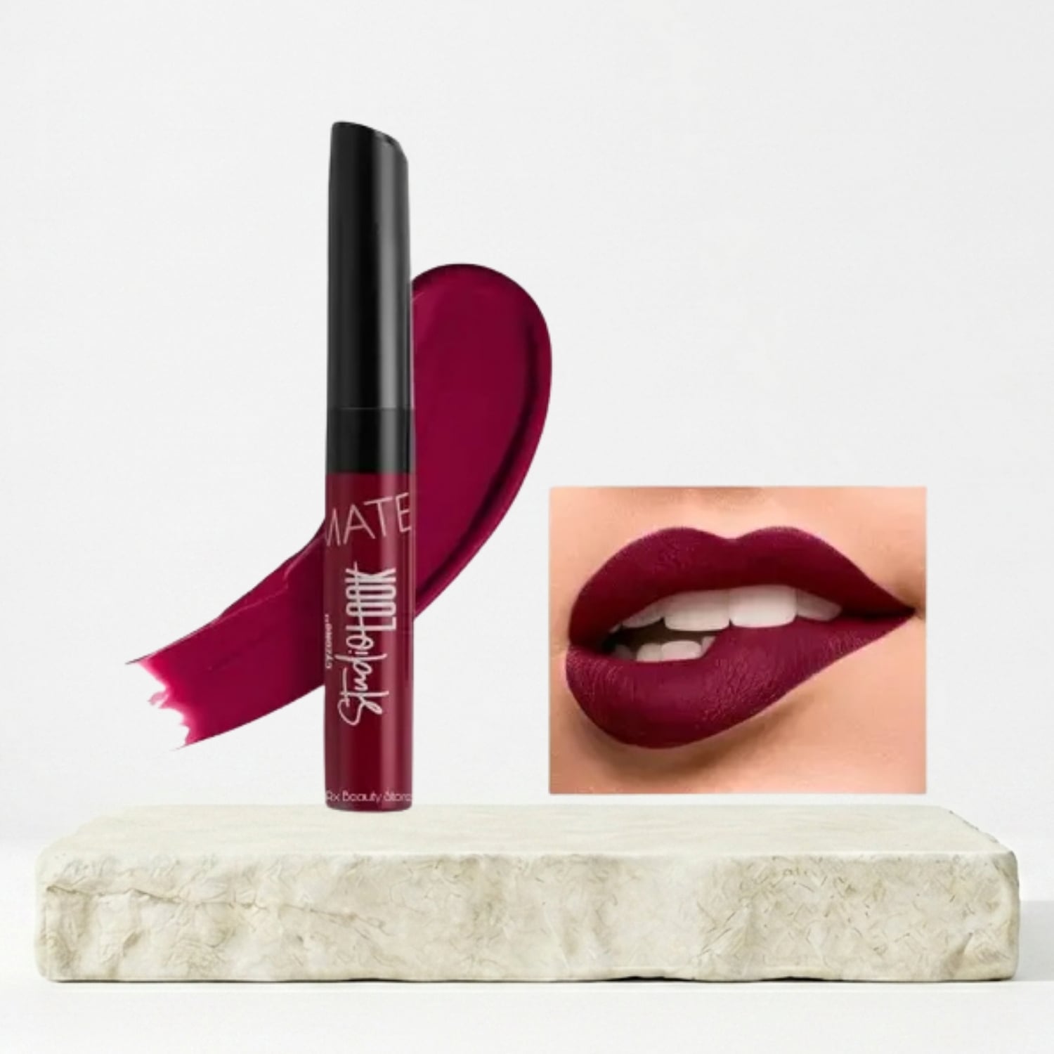 LABIAL LIQUIDO MATE STUDIO LOOK SANGRÍA - 1