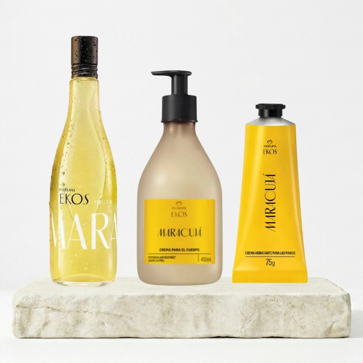 KIT MARACUYA EAU DE TOILETTE 150 ML + NECTAR 400 ML + CREMA DE MANOS 75 GR - 1