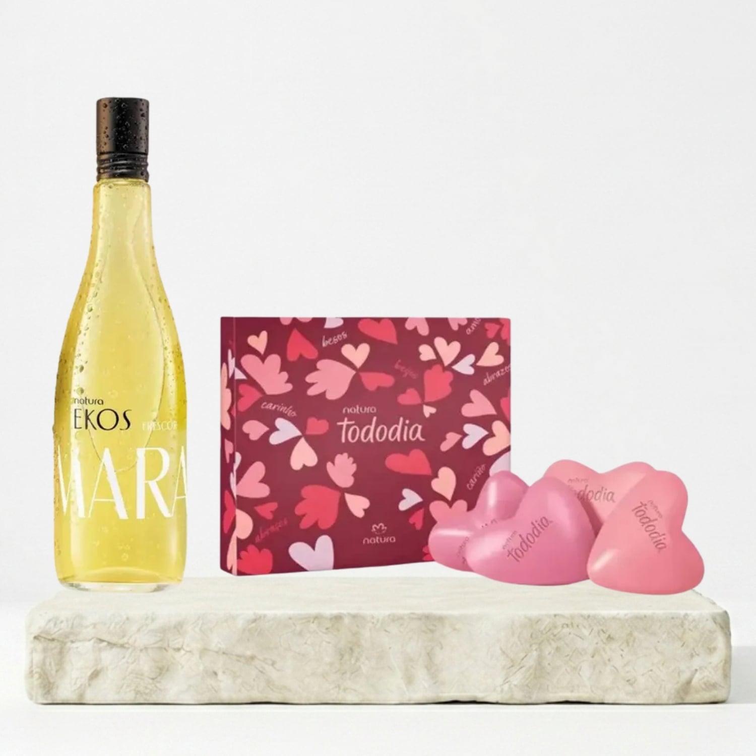 EKOS MARACUYA 150 ML EAU DE TOILETTE + JABON CORAZON TODODIA - 1