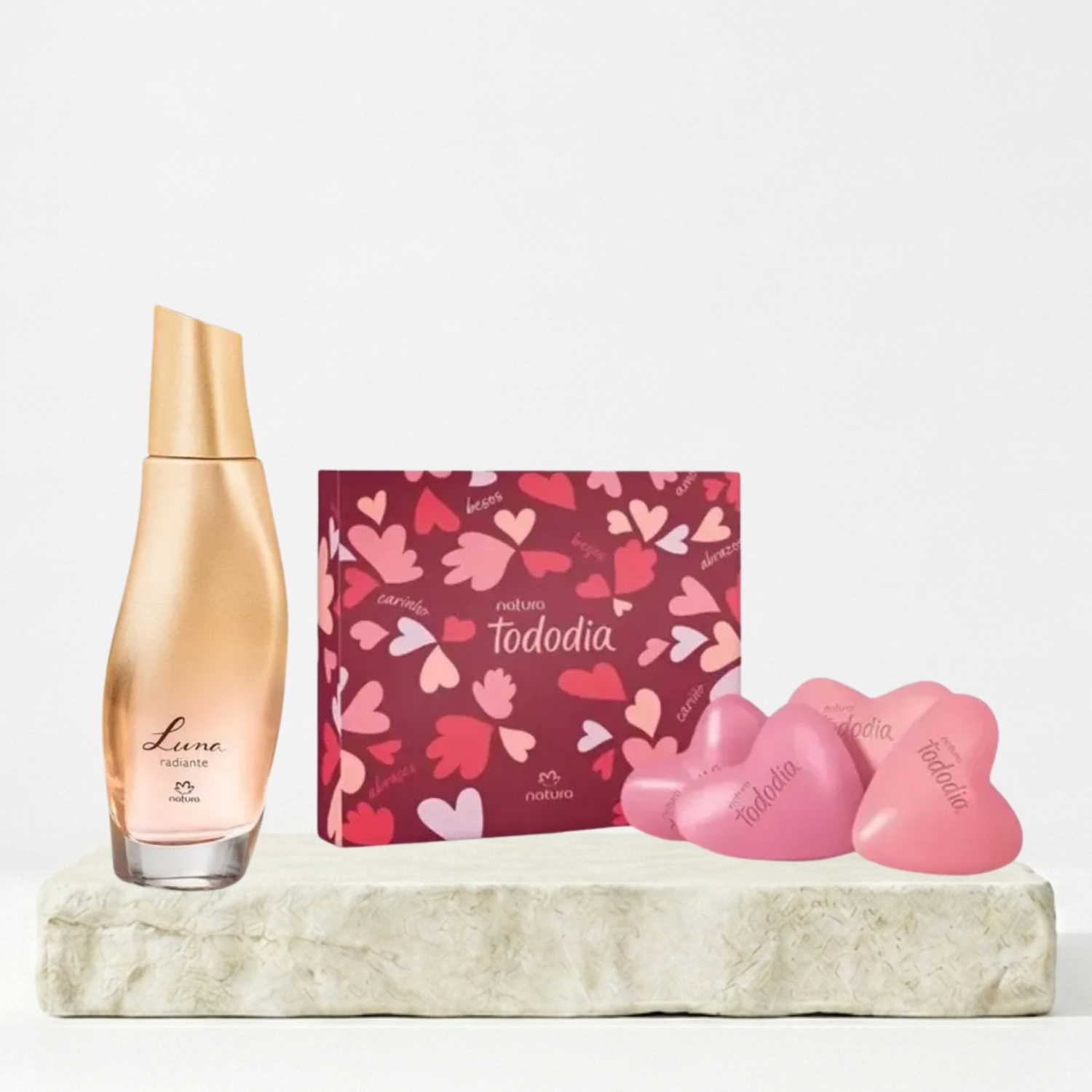LUNA RADIANTE EAU DE TOILETTE 75 ML + JABON CORAZON TODODIA - 1