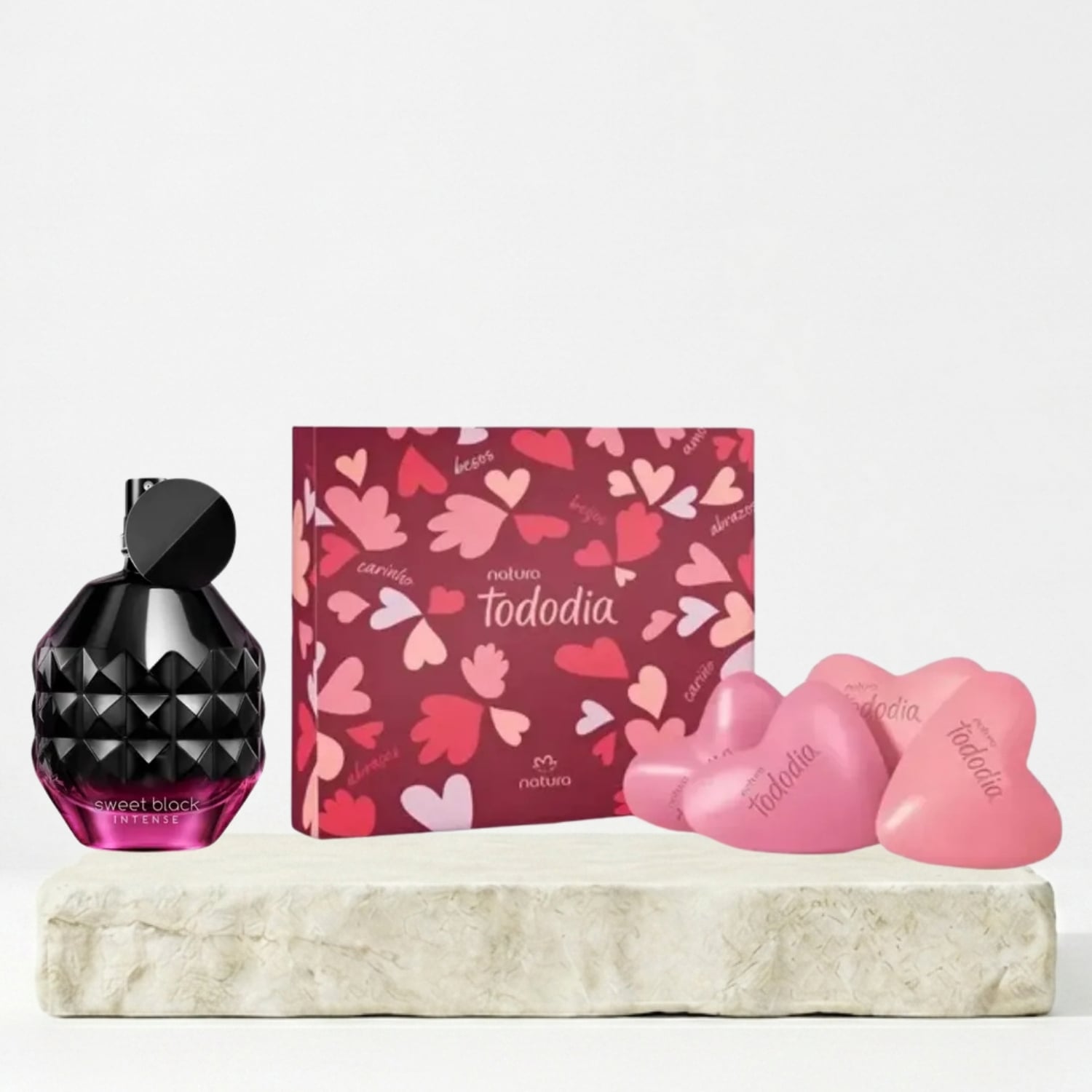 SWEET BLACK INTENSE EAU DE PARFUM 50 ML + JABON TODODIA CORAZON - 1
