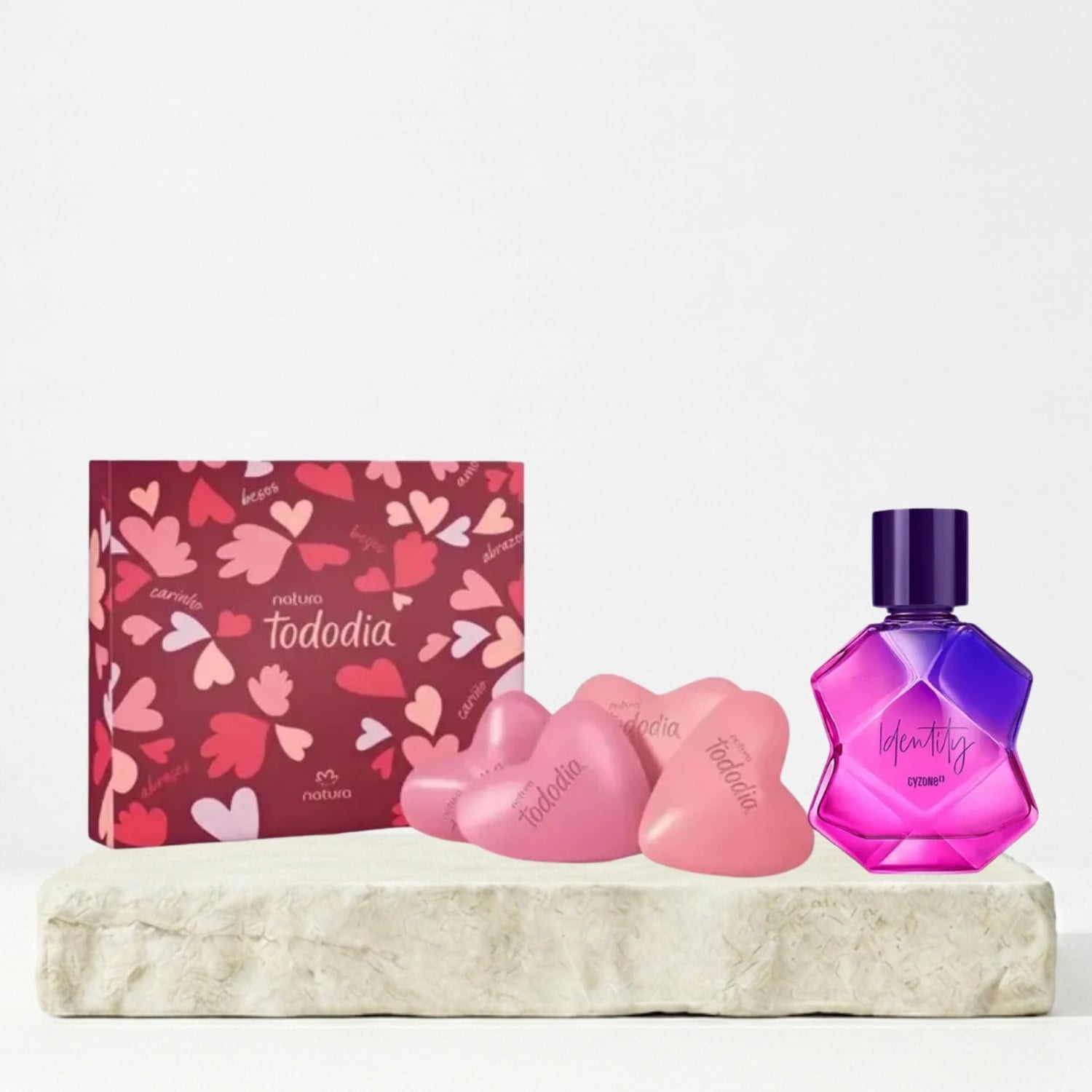 IDENTITY PERFUME FEMENINO 50 ML + JABON TODODIA CORAZON - 1