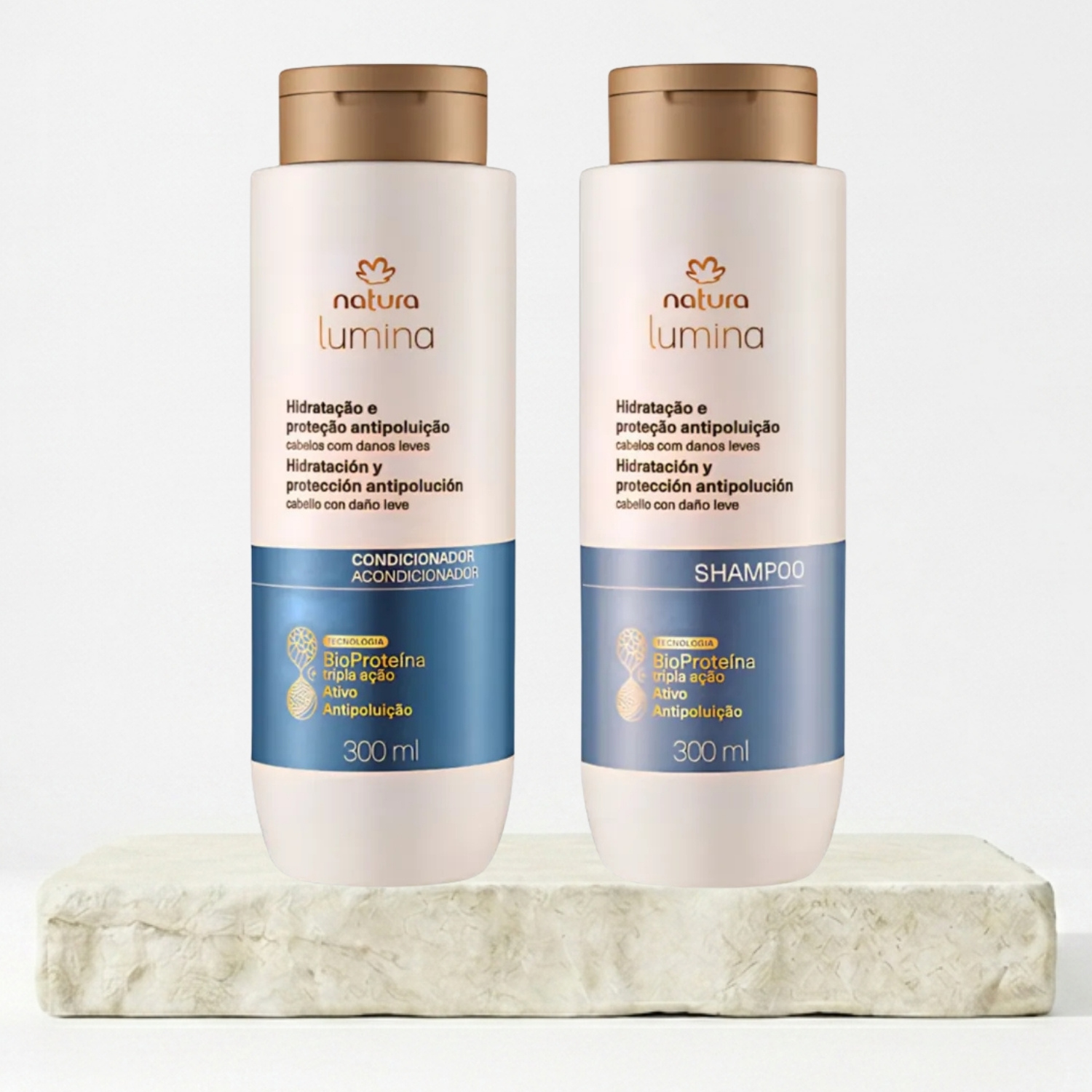 SET LUMINA HIDRATACION Y PROTECCION ANTIPOLUCION SHAMPOO + ACONDICIONADOR - 1