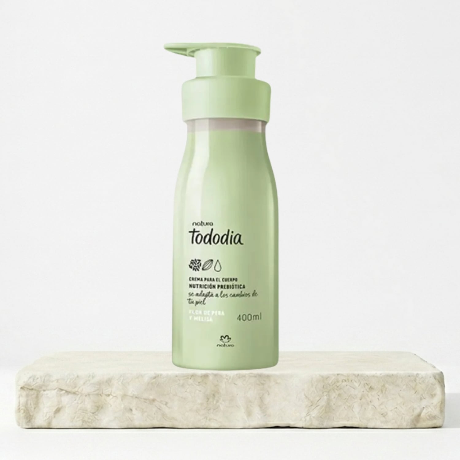 CREMA PARA EL CUERPO TODODIA FLOR DE PERA Y MELISA 400 ML - 1