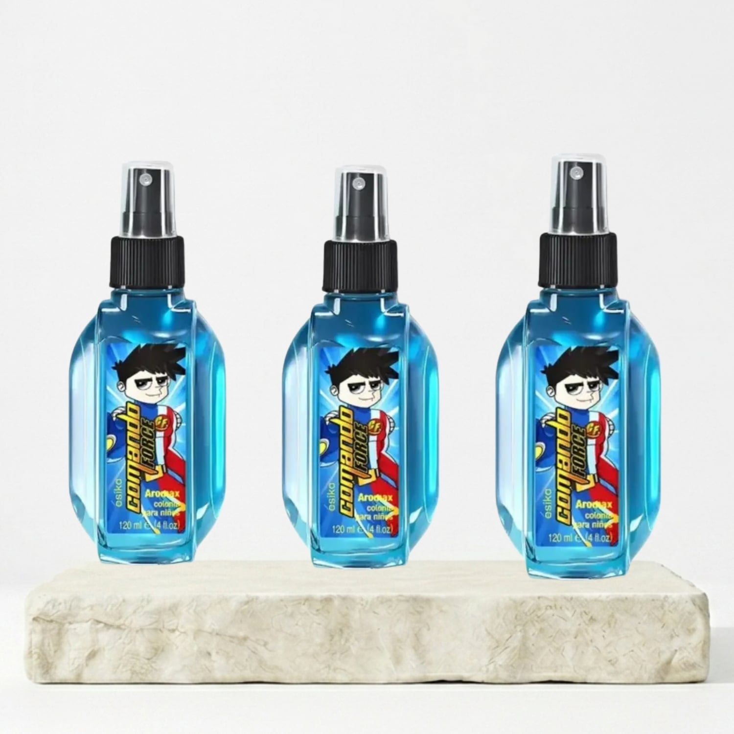 SET 3 COMANDO FORCE AROMAX EAU DE TOILETTE 120 ML - 1