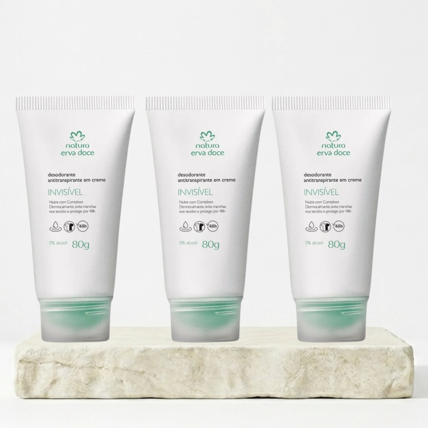 SET X3 DESODORANTE ERVA DOCE EN CREMA 80 GR - 1