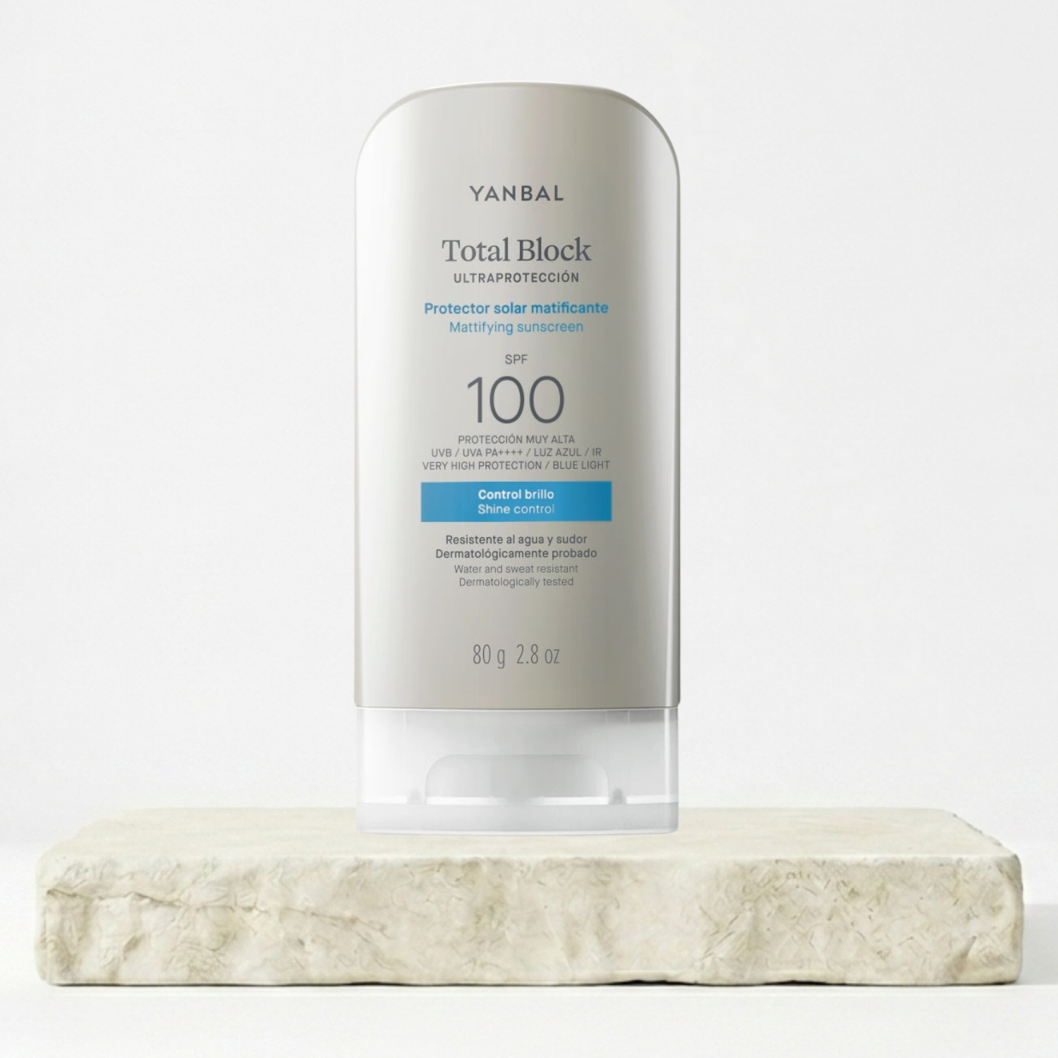 TOTAL BLOCK PROTECTOR SOLAR MATIFICANTE 100 FPS 80GR - 1