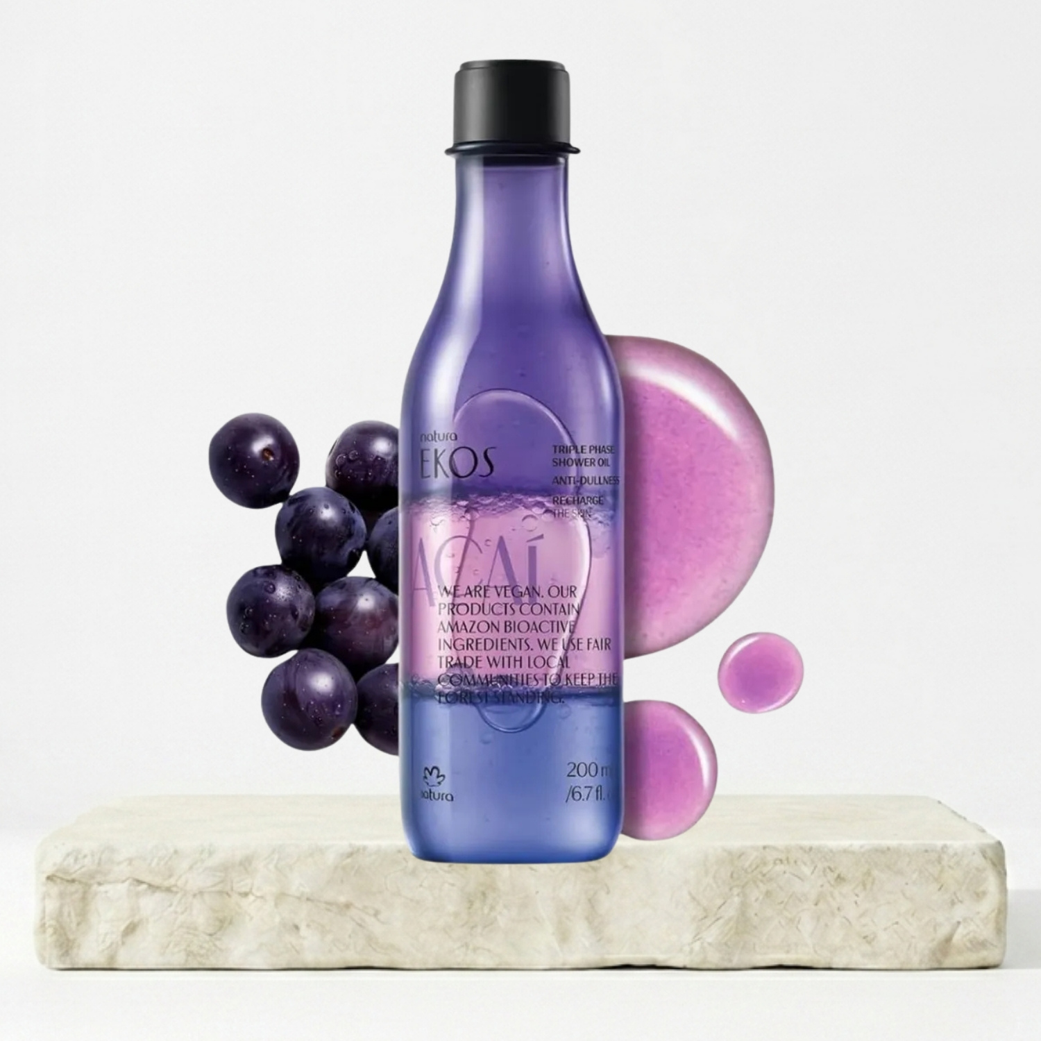 ACEITE EKOS TRIFASICO ACAI 200 ML - 1