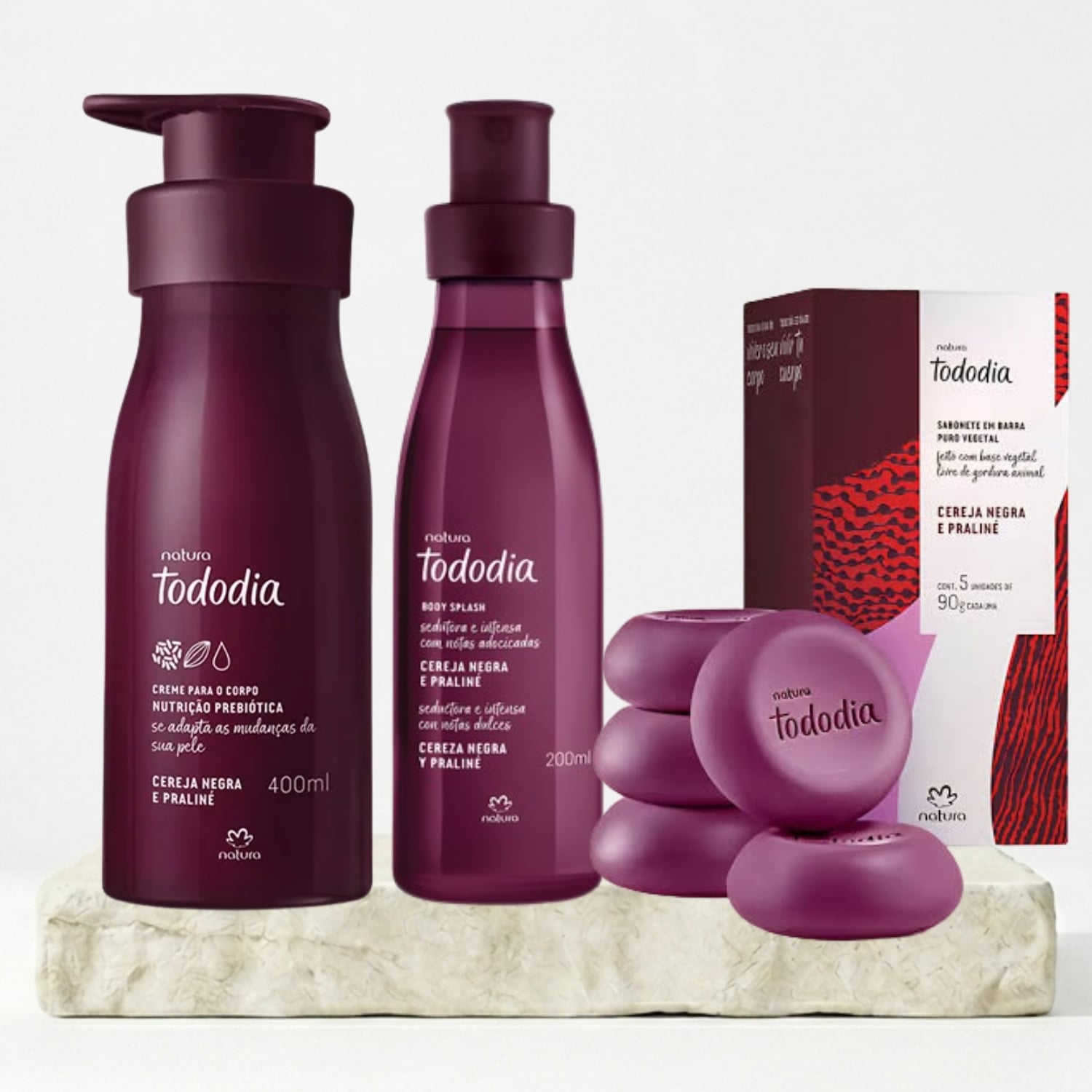KIT TODODIA CEREZA NEGRA Y PRALINE EAU DE TOILETTE - 1