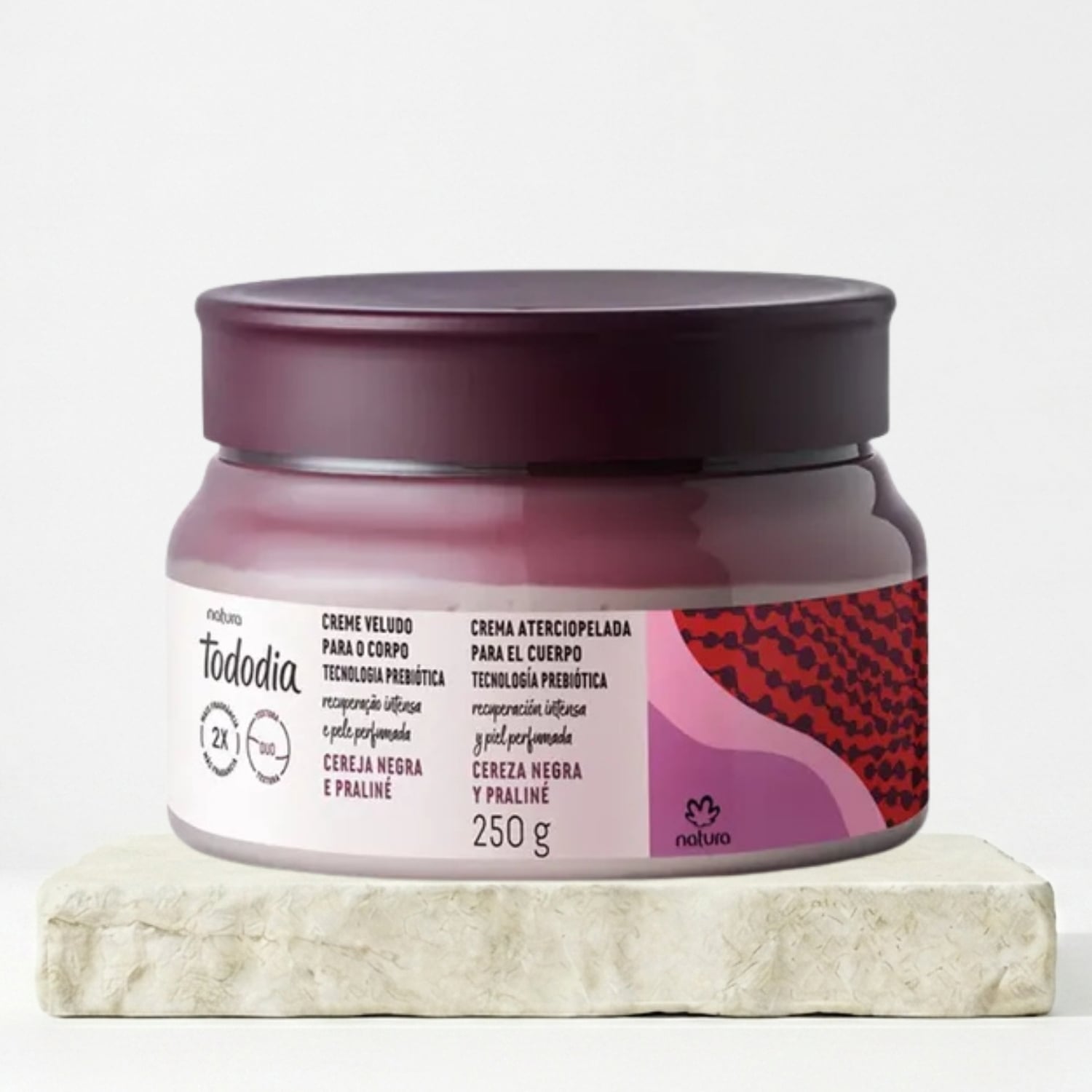 TODODIA CEREZA NEGRA Y PRALINE CREMA ATERCIOPELADA PARA EL CUERPO - 1