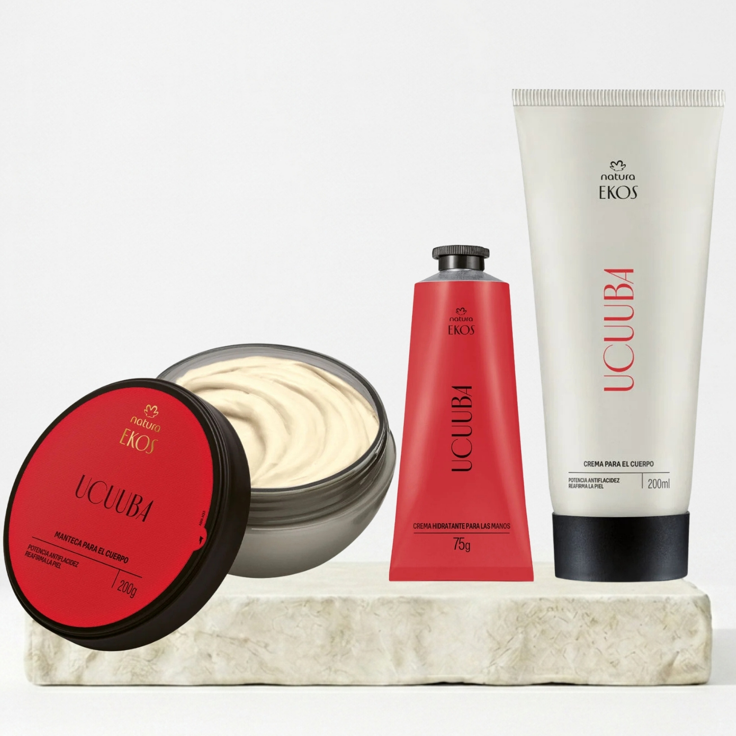 EKOS UCUUBA HIDRATANTE CORPORAL CON CREMA DE MANOS Y MANTECA HIDRATANTE - 1