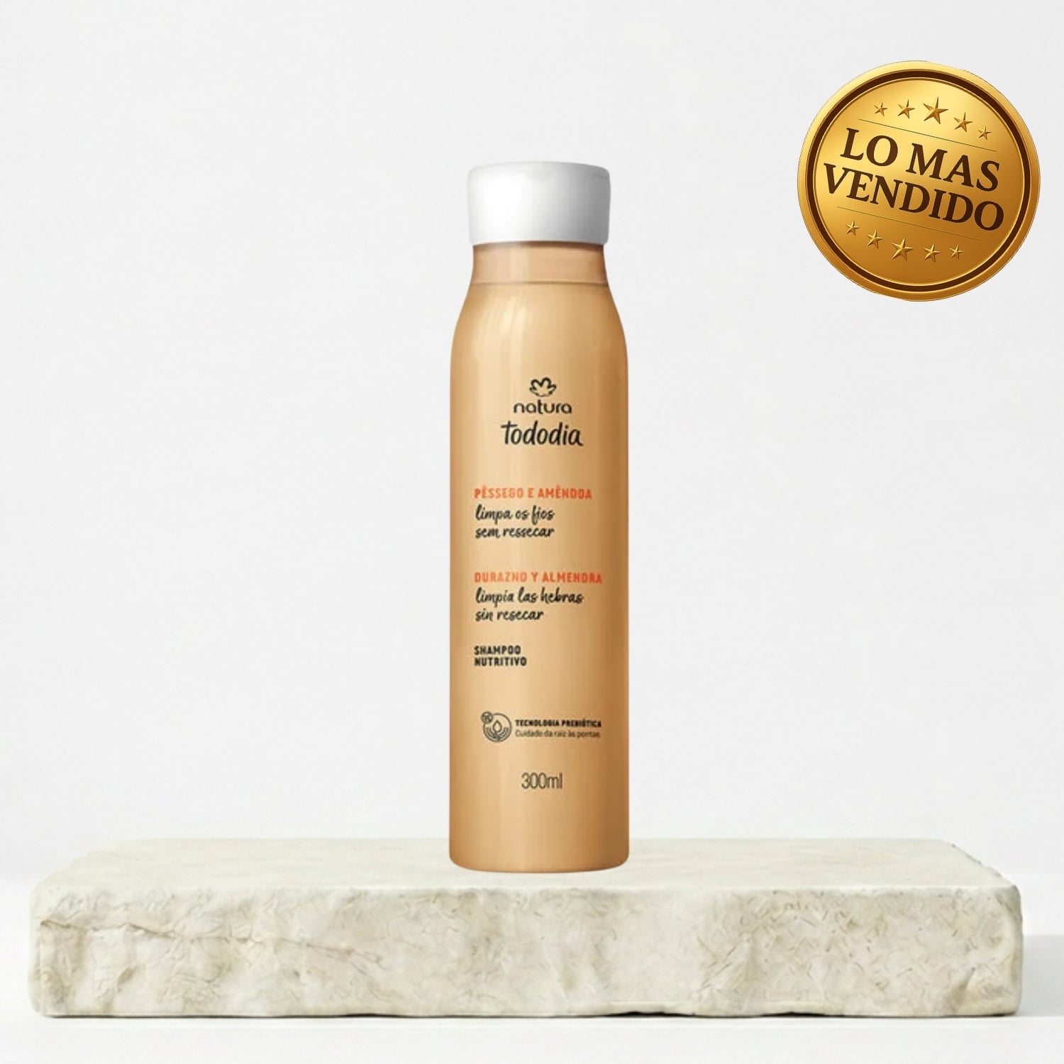 SHAMPOO TODODIA DURAZNO Y ALMENDRA 300 ML - 1