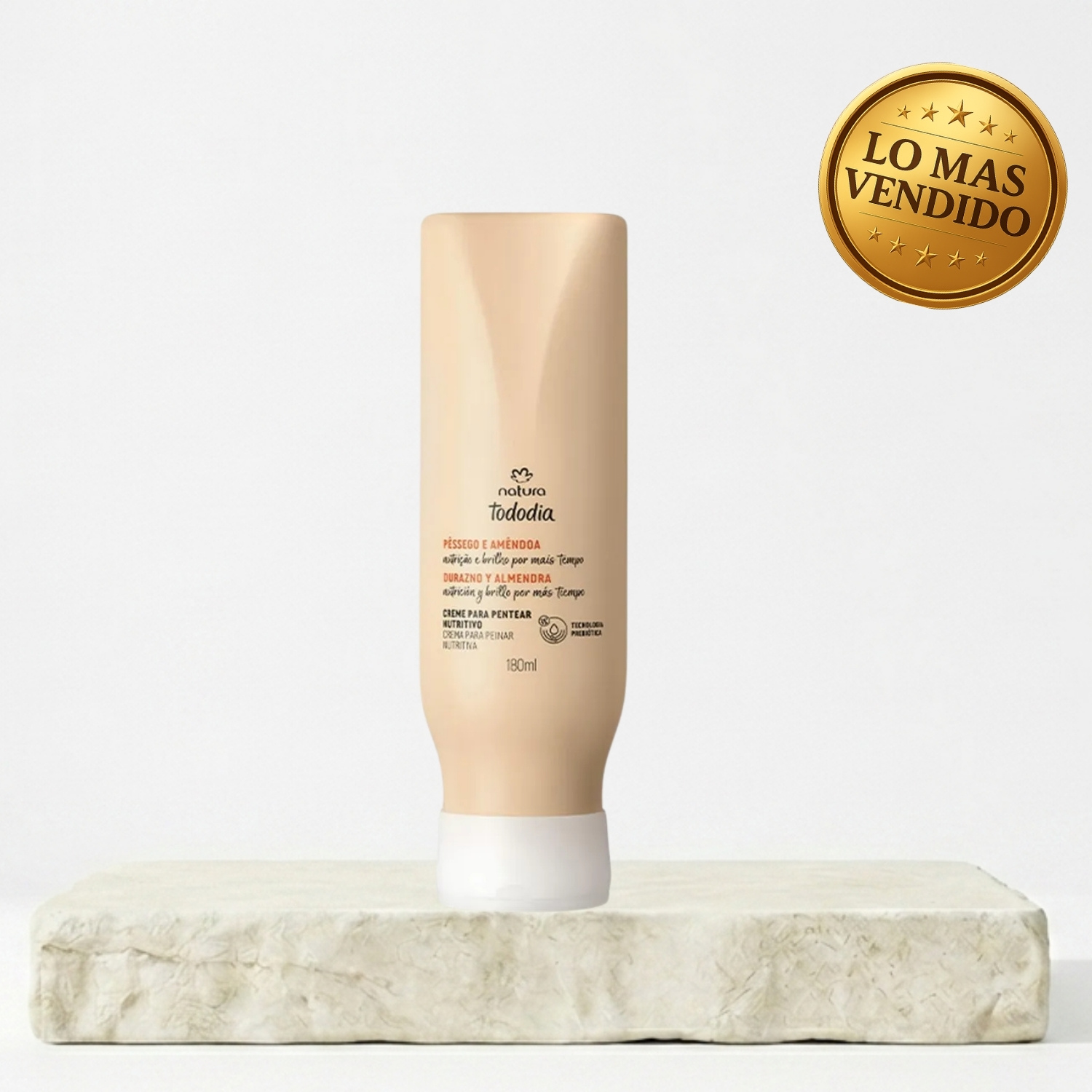 CREMA DE PEINAR TODODIA DURAZNO Y ALMENDRAS 180 ML - 1