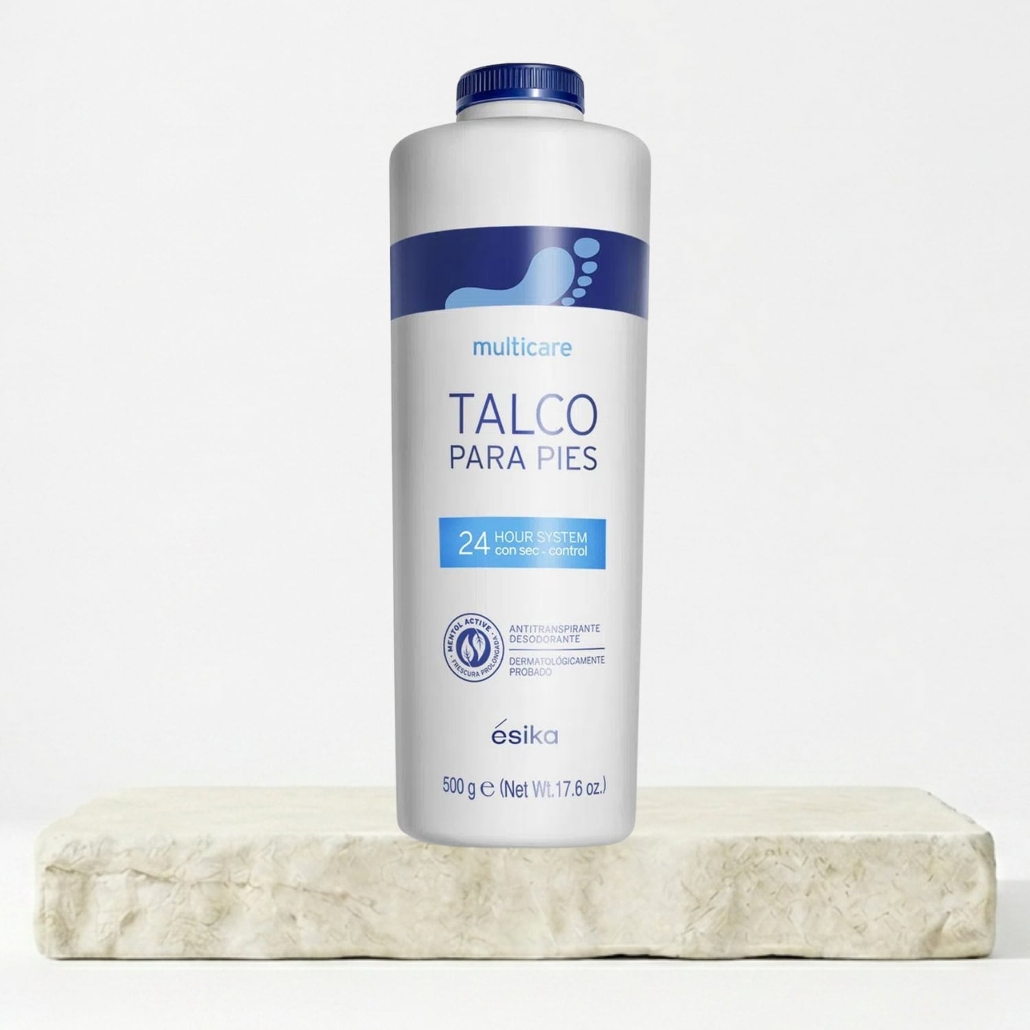 TALCO PARA PIES MULTICARE 500 GR - 1