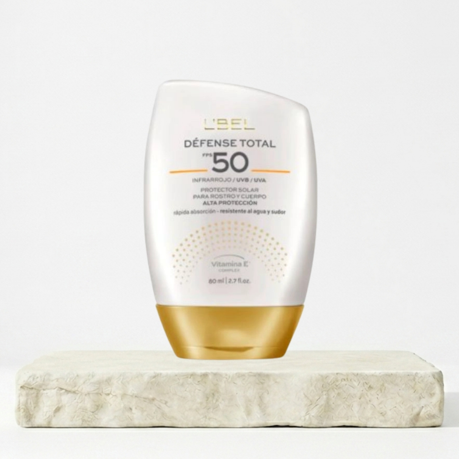 DEFENSE TOTAL PROTECTOR SOLAR ROSTRO Y CUERPO  50 FPS - 1