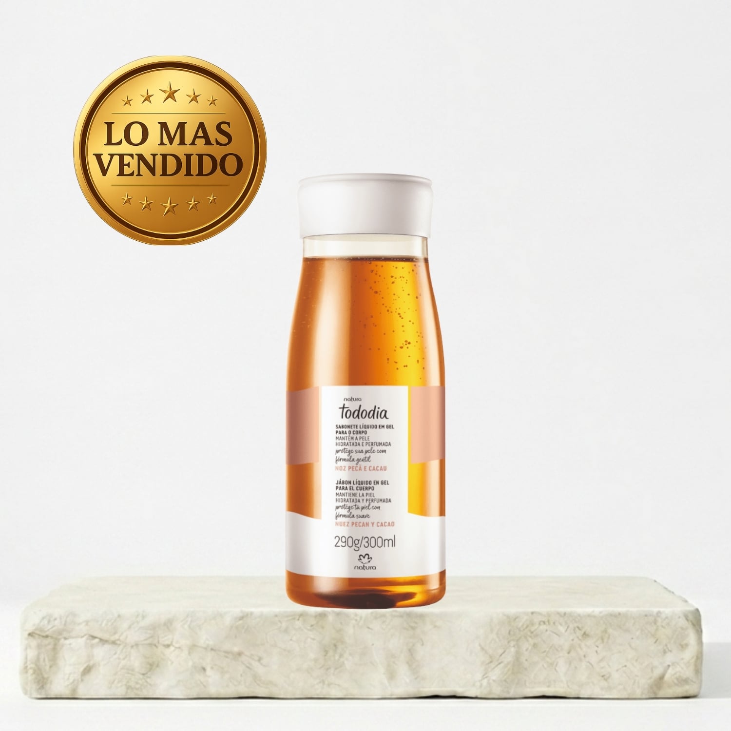 JABON TODODIA NUEZ PECAN Y CACAO 300 ML - 1