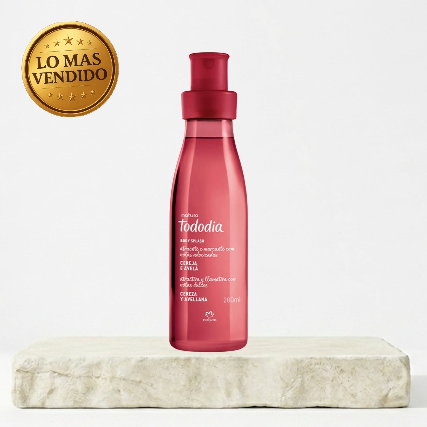 BODY SPLASH TODODIA CEREZA Y AVELLANA EAU DE TOILETTE 200 ML - 1