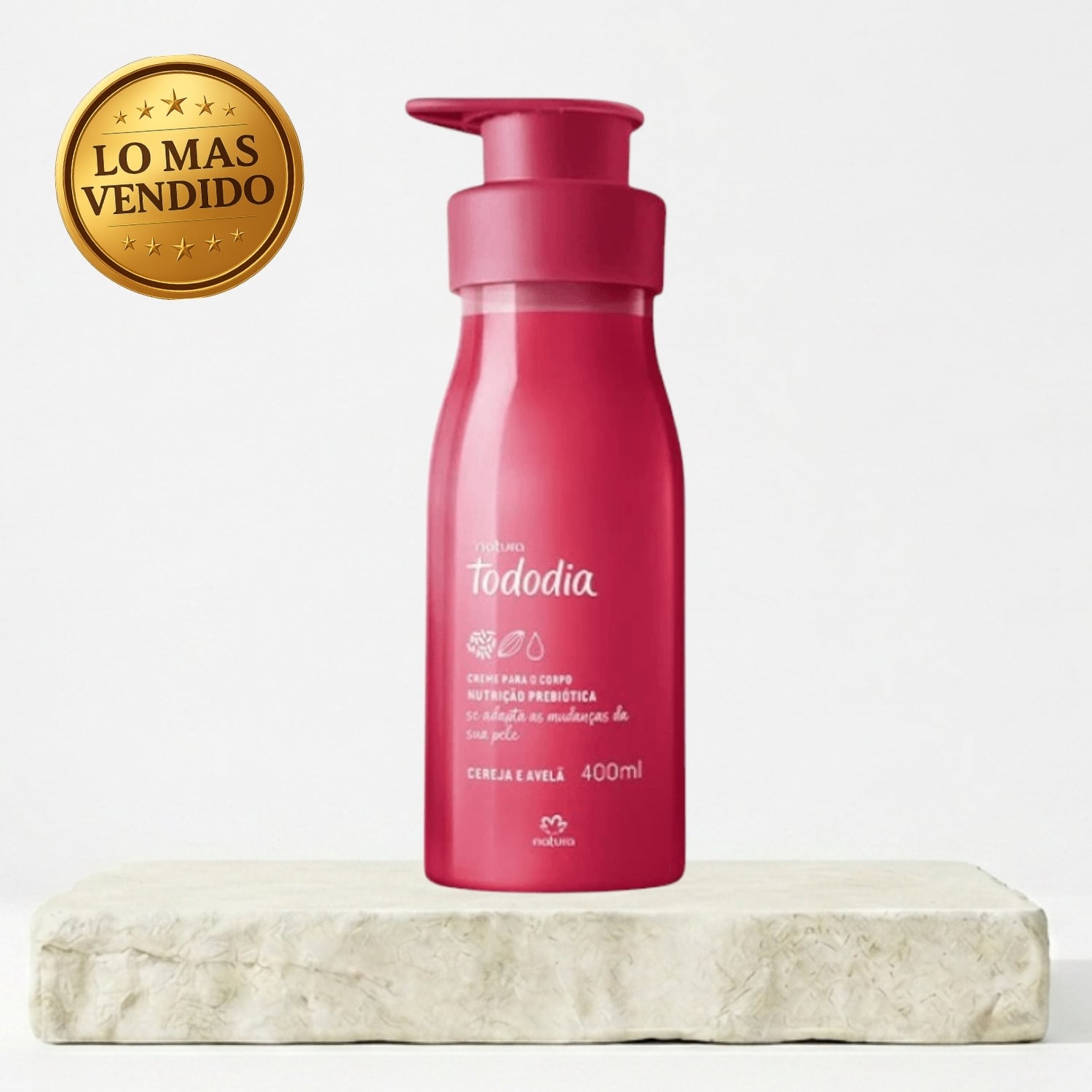 CREMA CORPORAL TODODIA CEREZA Y AVELLLANA 400 ML - 1