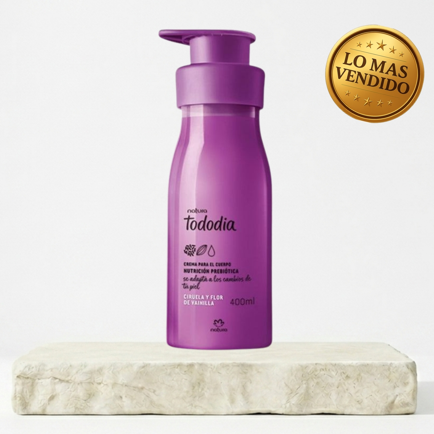 CREMA TODODIA CIRUELA Y FLOR DE VAINILLA 400 ML - 1