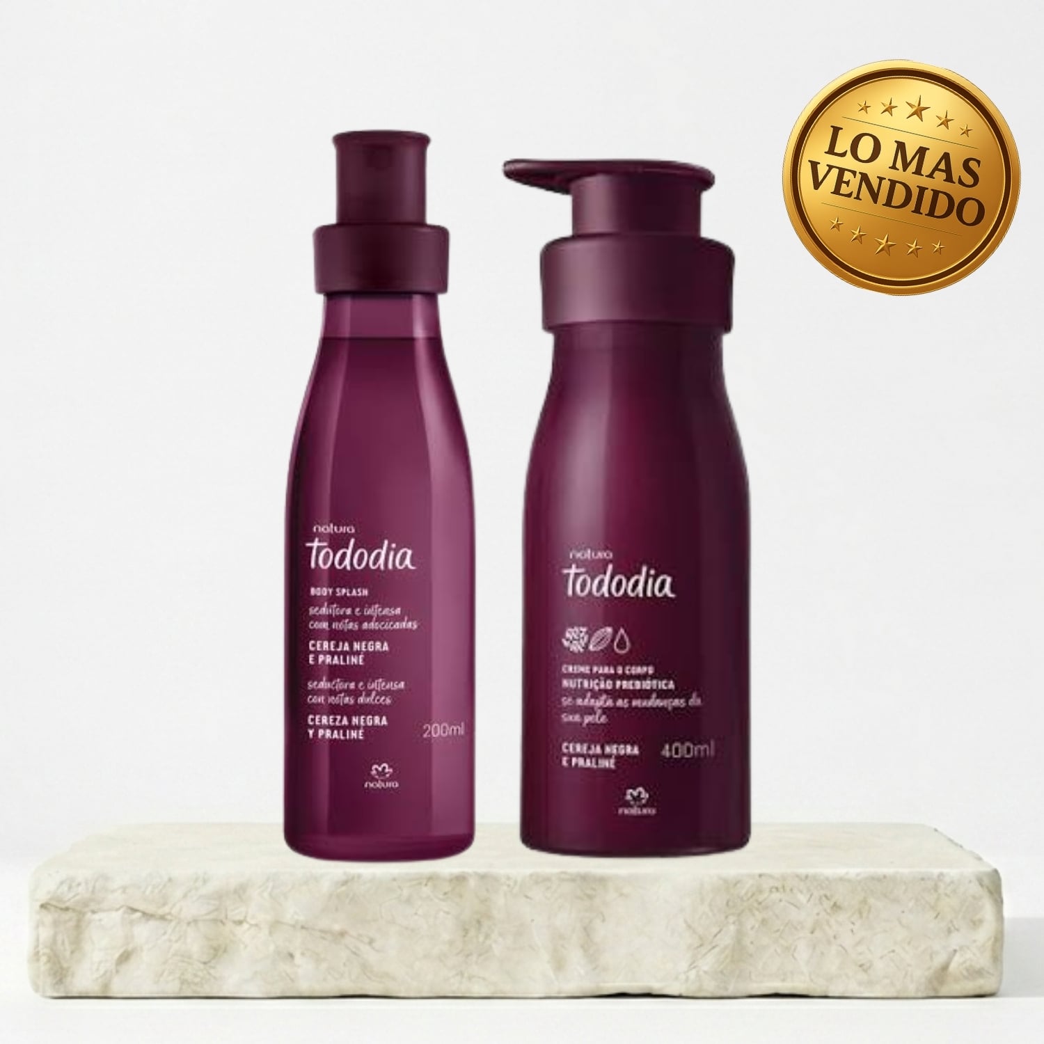 CEREZA NEGRA Y PRALINE SET FEMENINO - 1