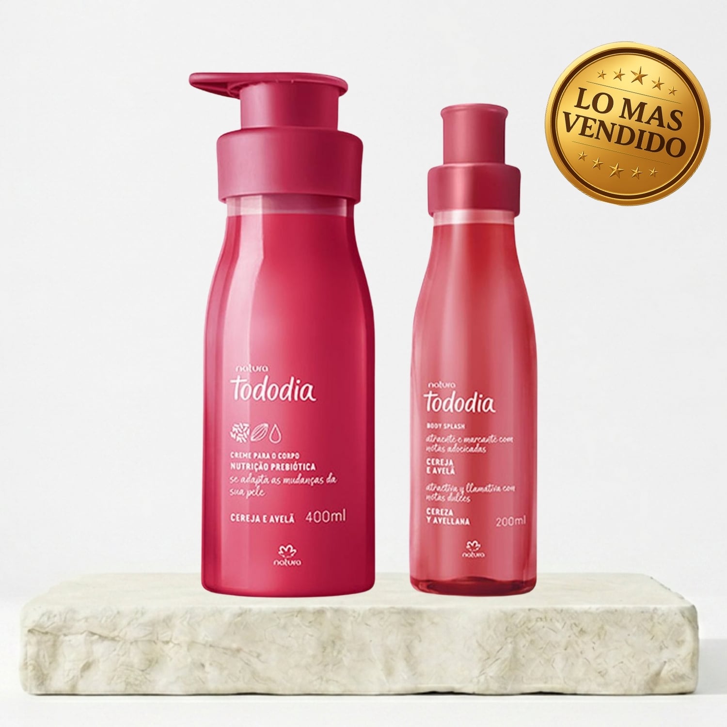 CEREZA Y AVELLANA SET FEMENINO - 1