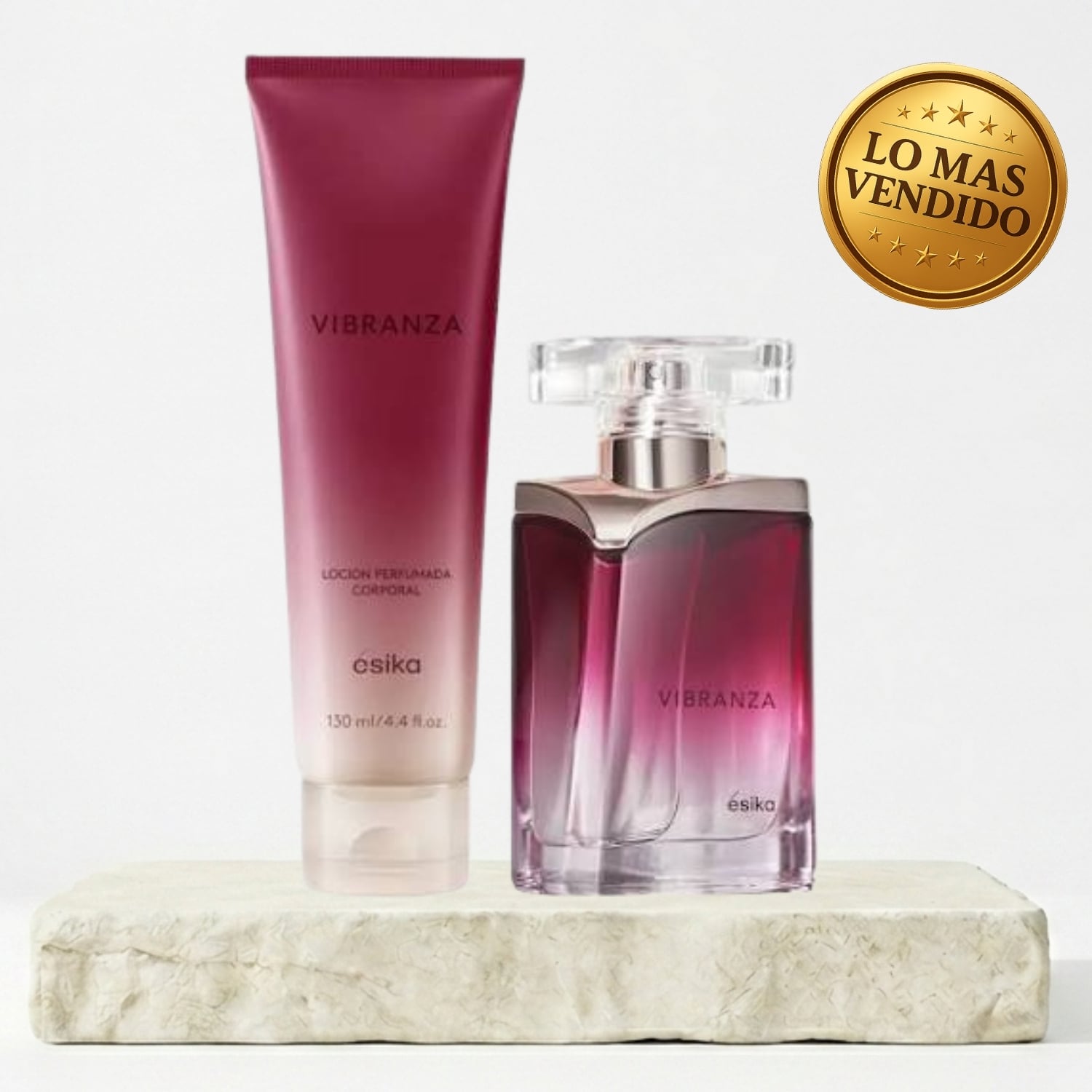 PERFUME VIBRANZA + LOCION PERFUMADA - 1