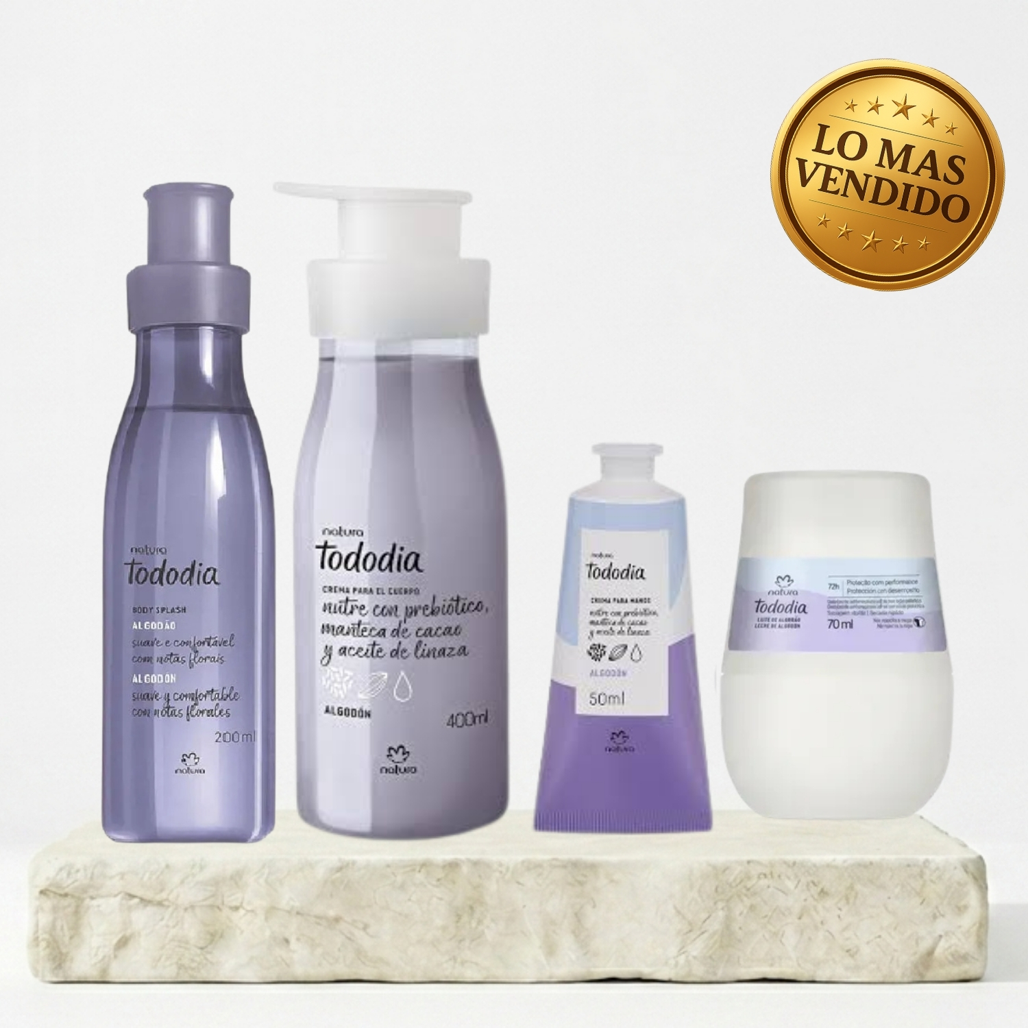 SET ALGODON EAU DE TOILETTE FEMENINO - 1