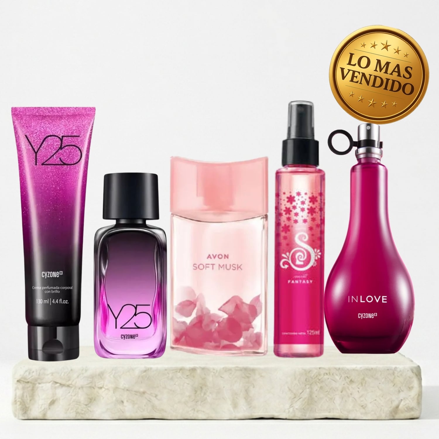 PACK DULCE  INLOVE + Y25 + SOFT MUSK+ SECRET FANTASY EAU DE TOILETTE - 1