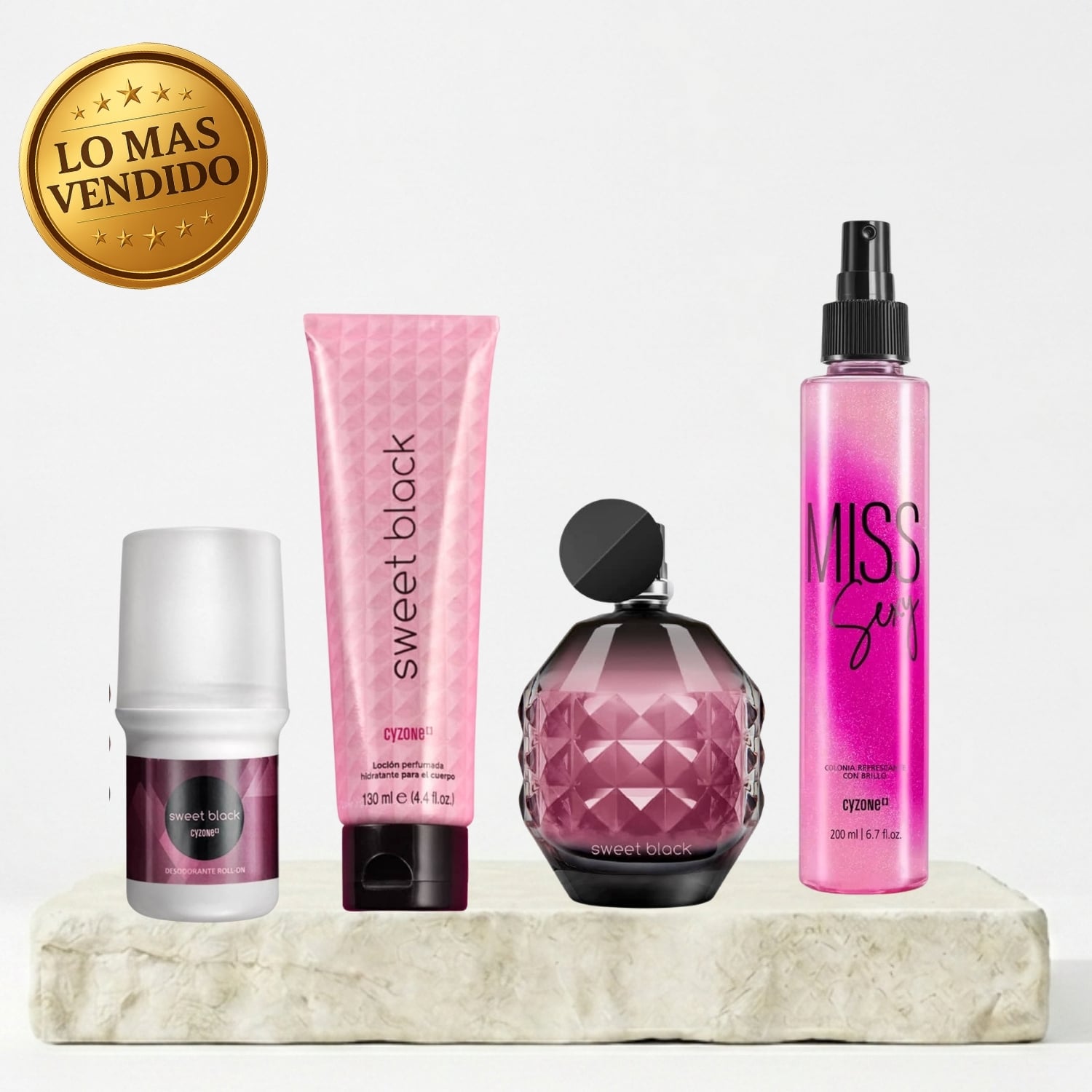 SET SWEET BLACK + MISS SEXY EAU DE TOILETTE - 1