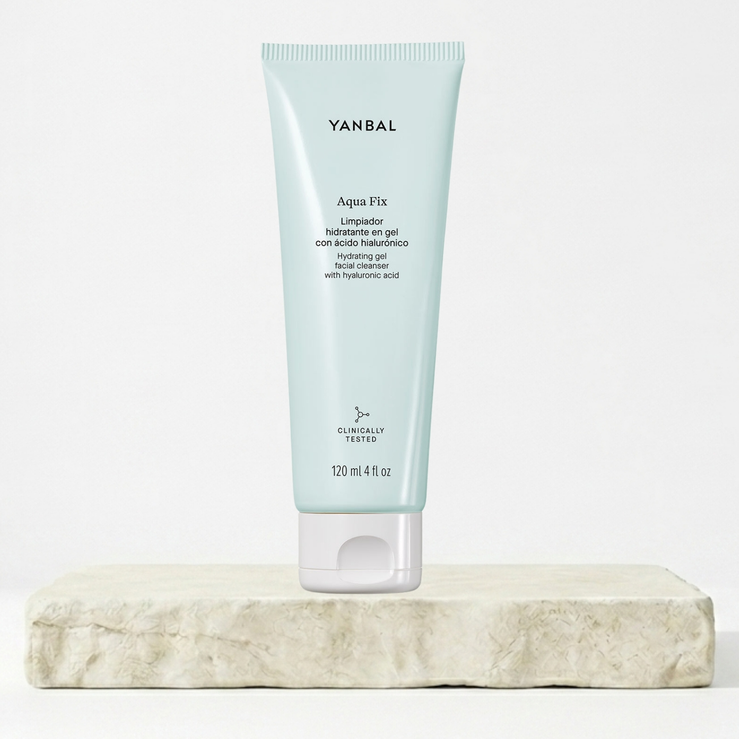 AQUA FIX LIMPIADOR HIDRATANTE EN GEL CON ACIDO HIALURONICO 120 ML - 1