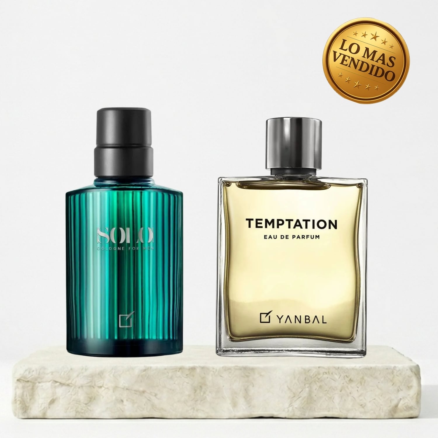 SET PERFUME MASCULINO SOLO + TEMPTATION EAU DE PARFUM - 1