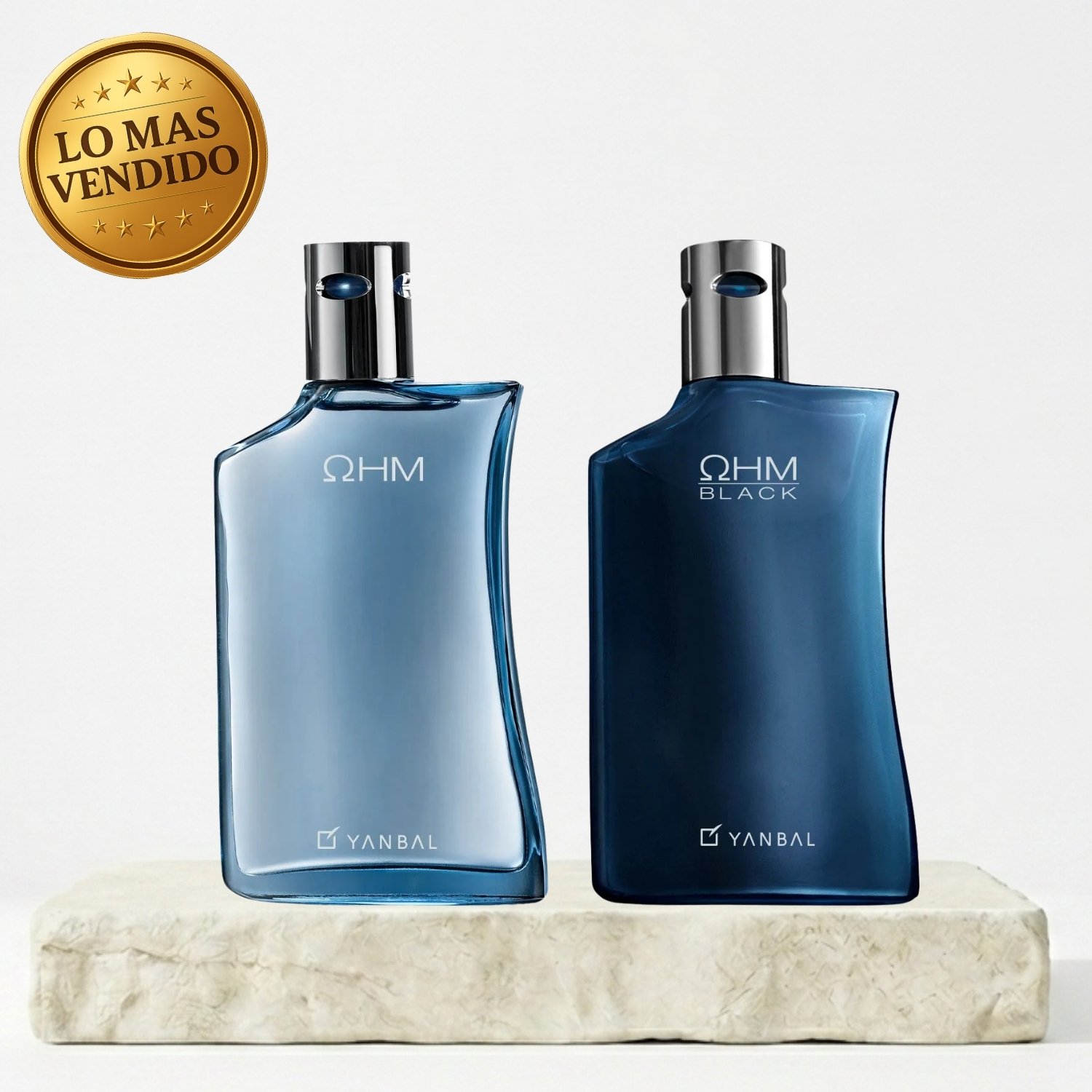 SET PERFUME MASCULINO OHM Y OHM BLACK 100 ML - 1