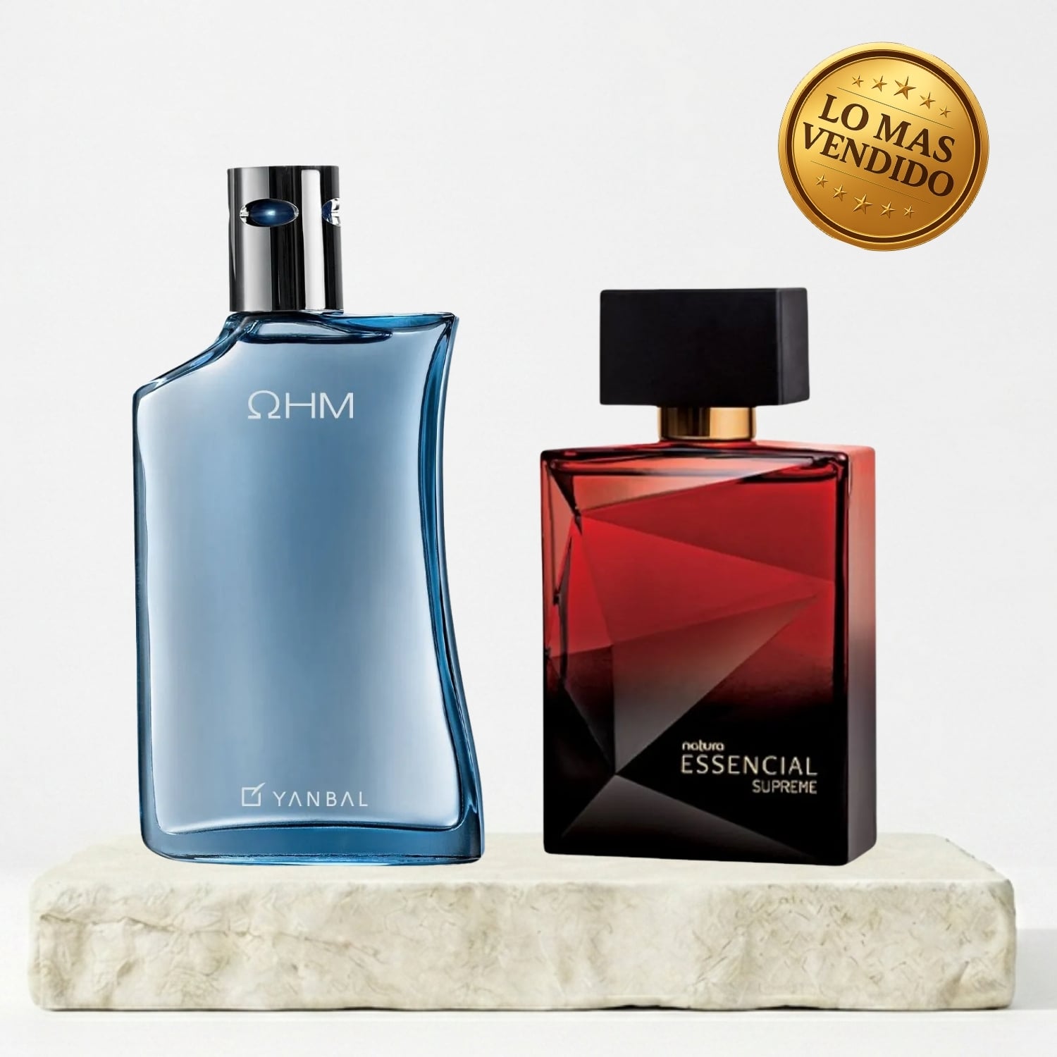 SET PERFUME MASCULINO ESSENCIAL SUPREME + OHM 100 ML - 1