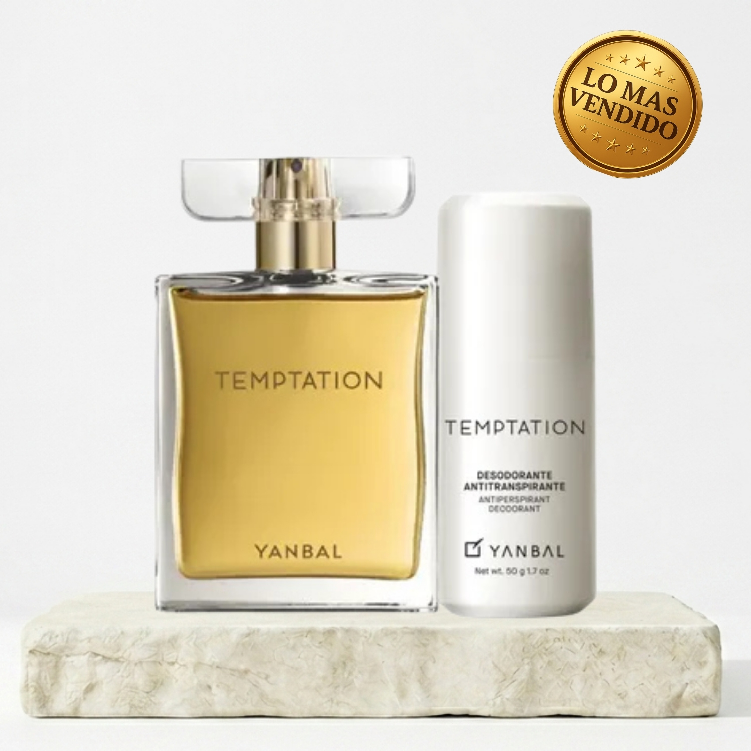 TEMPTATION PERFUME FEMENINO + DESODORANTE ROLL ON - 1