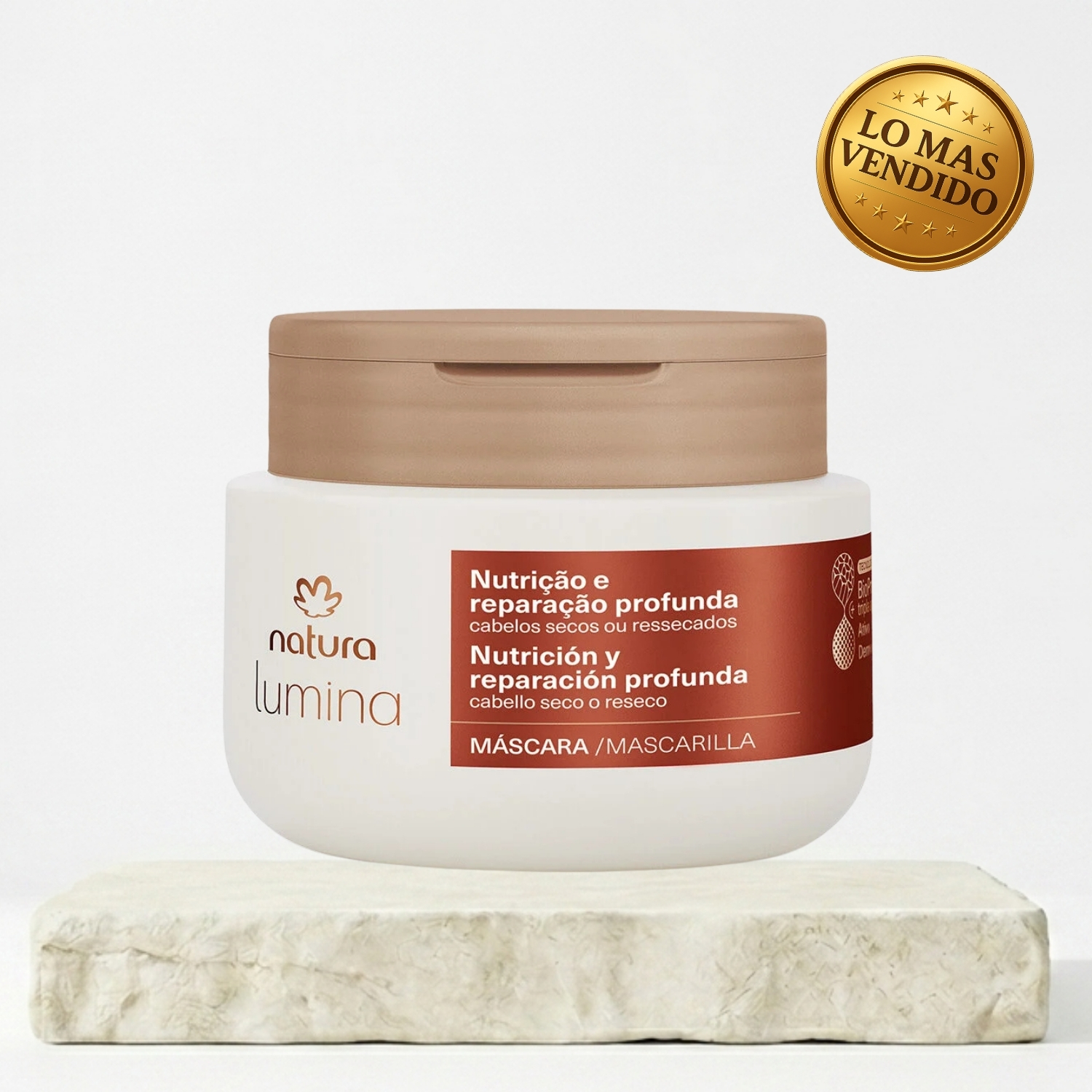 MASCARILLA DE CABELLO LUMINA NUTRICION Y REPARACION PROFUNDA 250 ML - 1