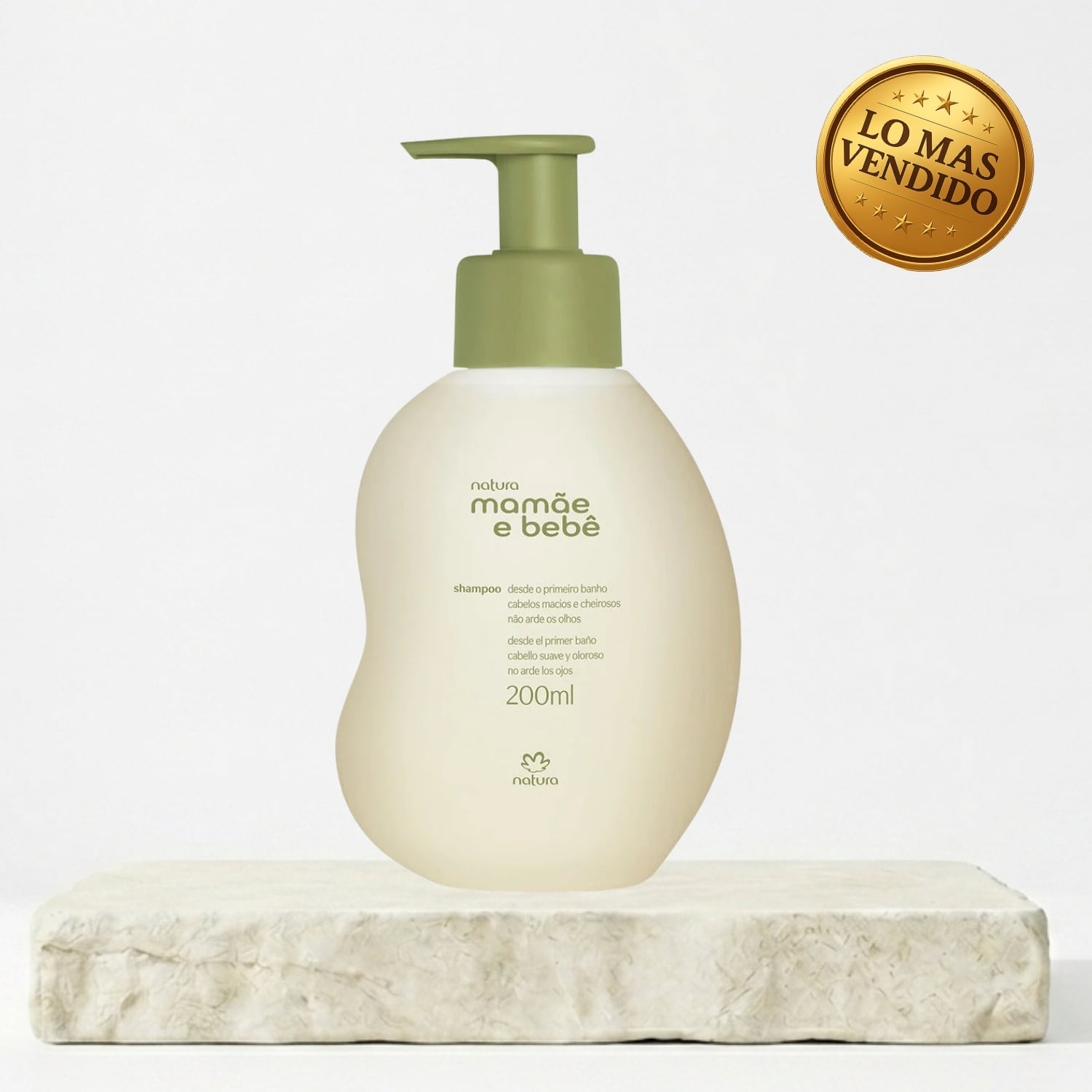 SHAMPOO MAMA Y BEBE CABELLO SUAVE 200 ML - 1