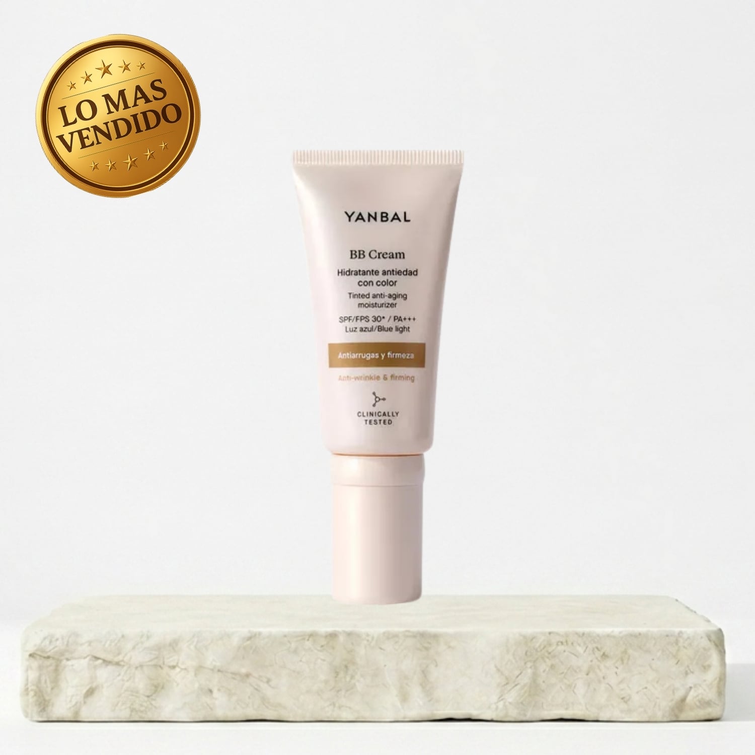 BB CREAM HIDRATANTE ANTIEDAD CON COLOR TONO MEDIANO 30 FPS - 1