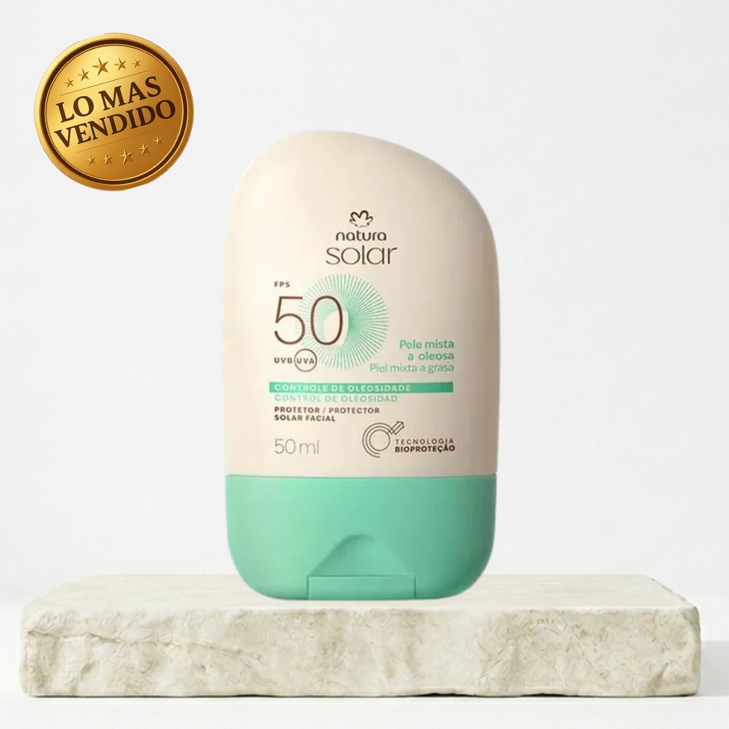 PROTECTOR SOLAR FACIAL PIEL MIXTA A OLEOSA 50 FPS - 1