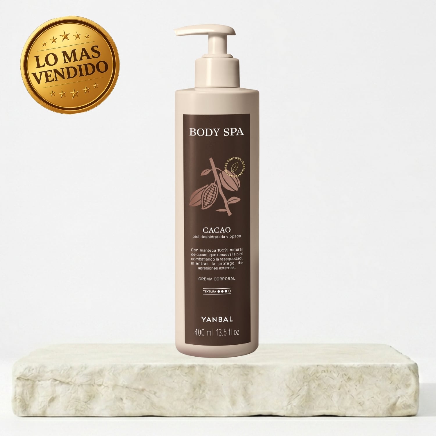 BODY SPA CREMA CORPORAL CACAO 400 ML - 1