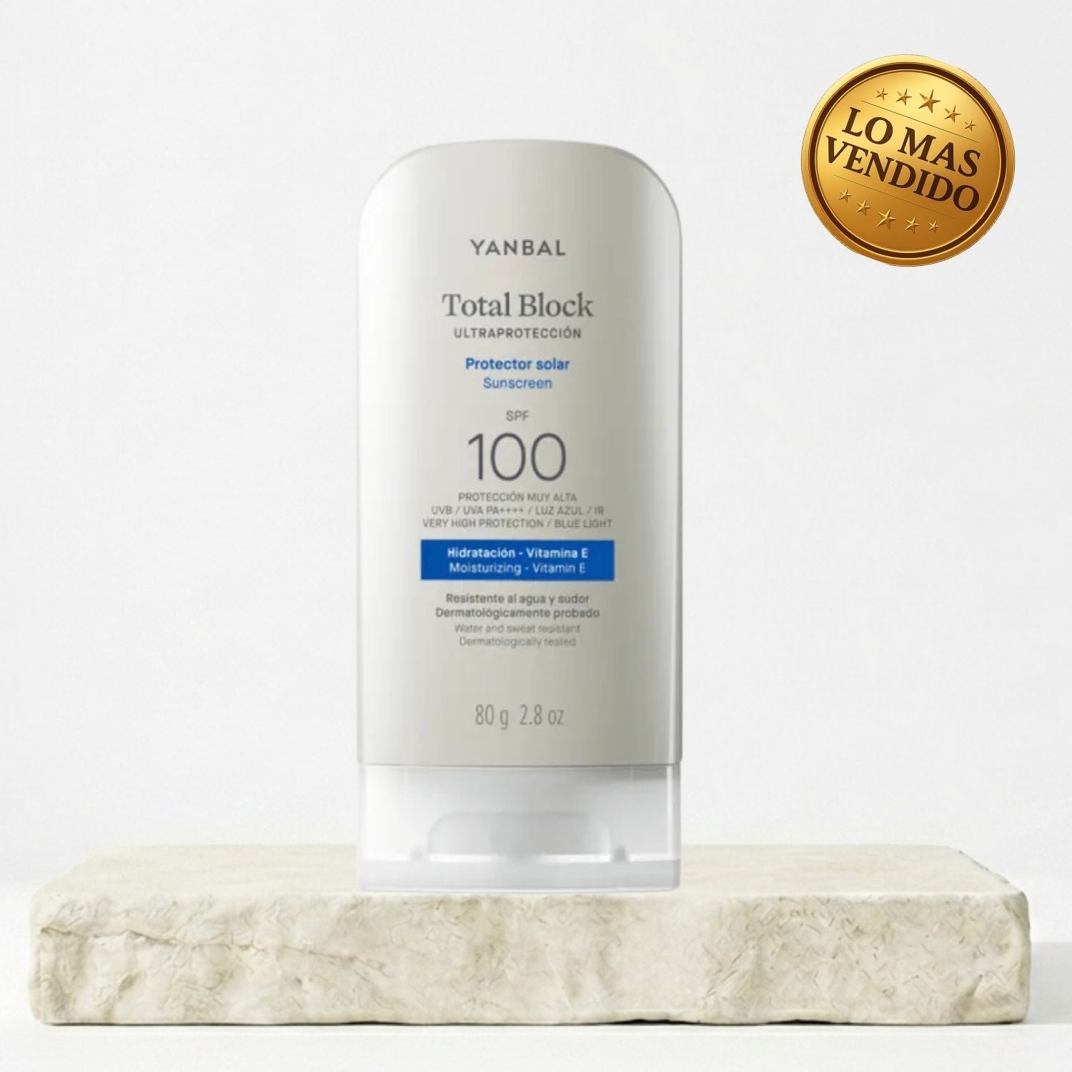 TOTAL BLOCK PROTECTOR SOLAR 80 GR 100 SPF - 1