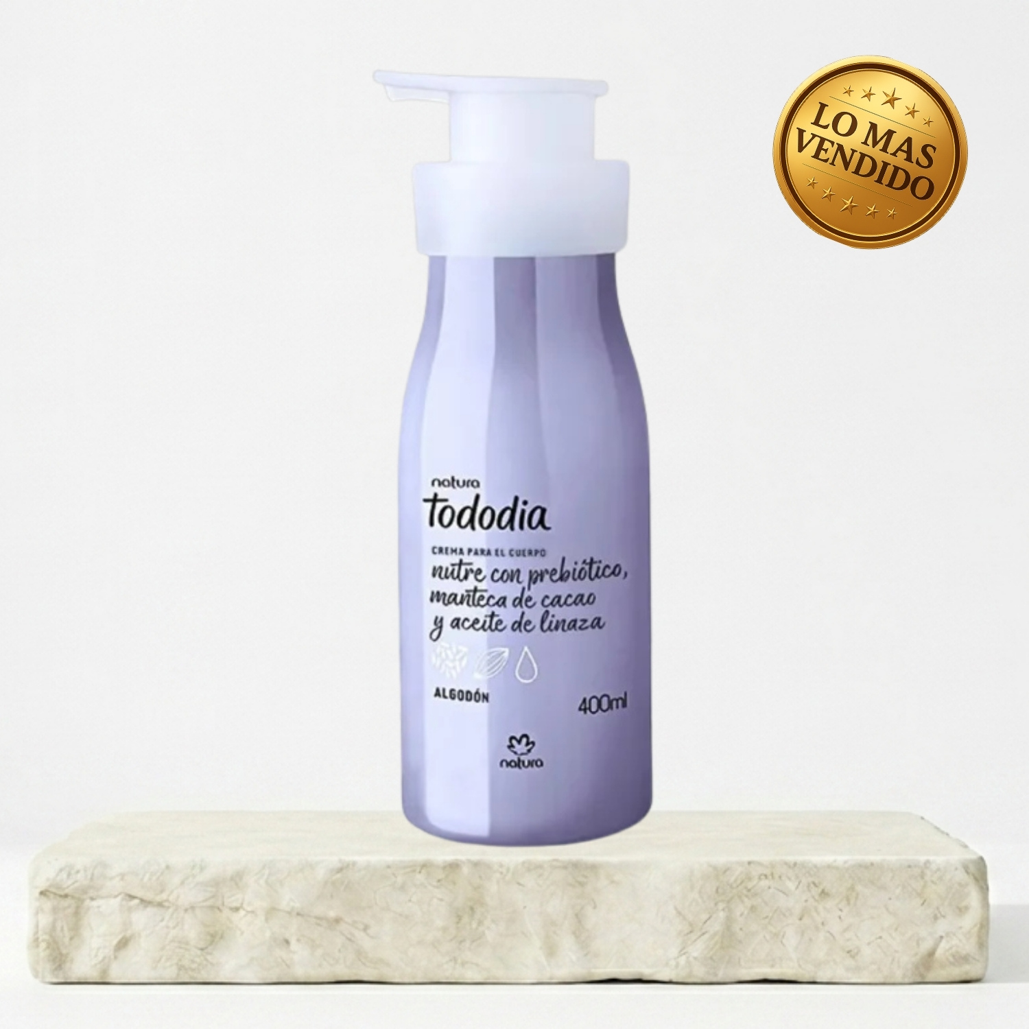 CREMA PARA EL CUERPO TODODIA ALGODON 400 ML - 1