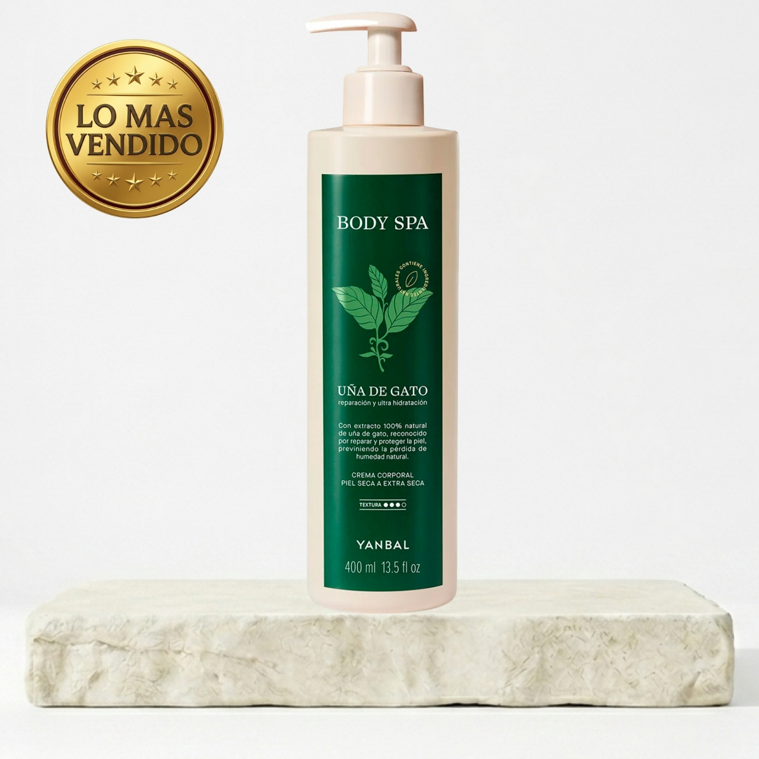 CREMA HIDRATANTE BODY SPA UÑA DE GATO 400 ML - 1