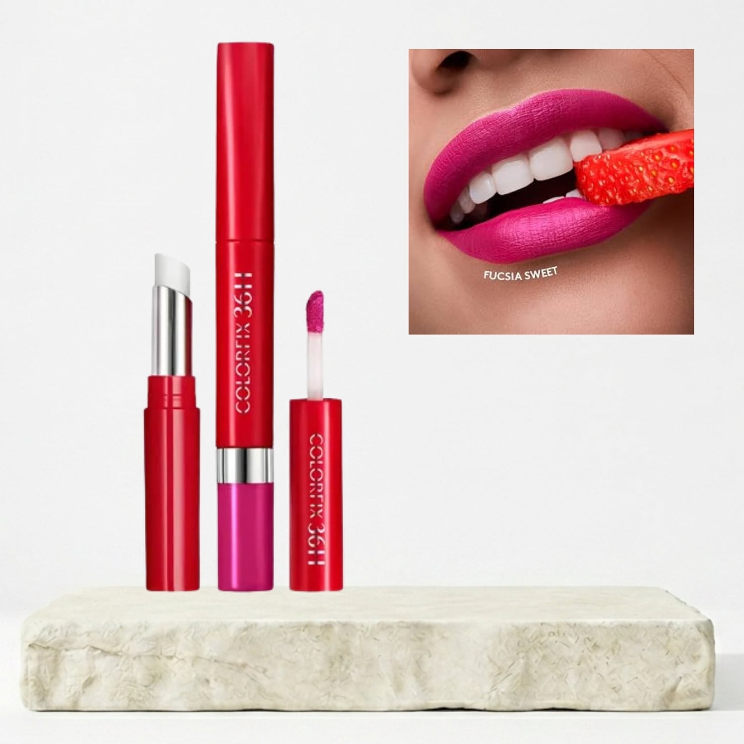 LABIAL COLORFIX DUO TATTOO FUCSIA SWEET FUCSIA SWEET - 1
